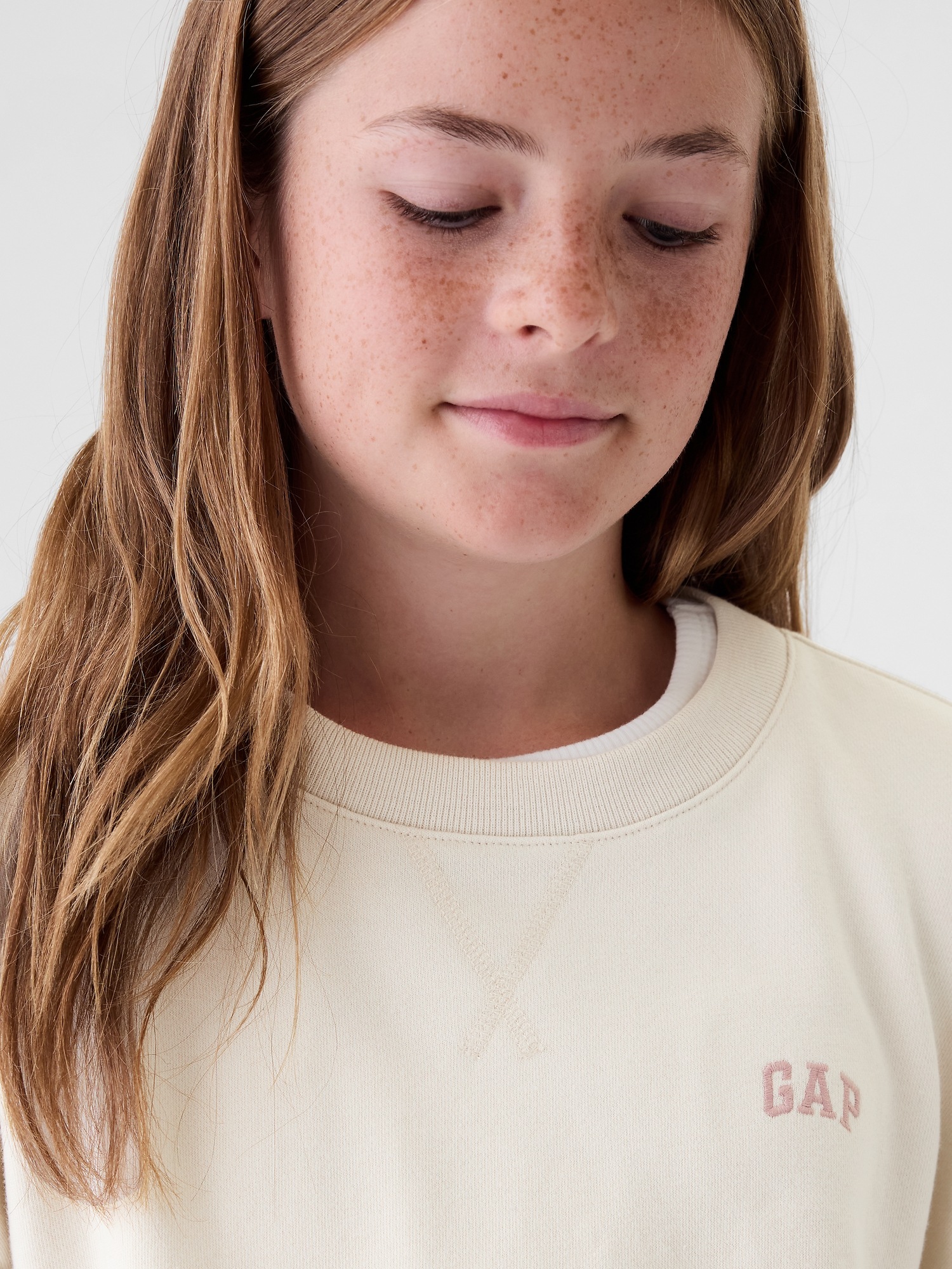 GAP Kids Sweatshirt with Logo - Girls