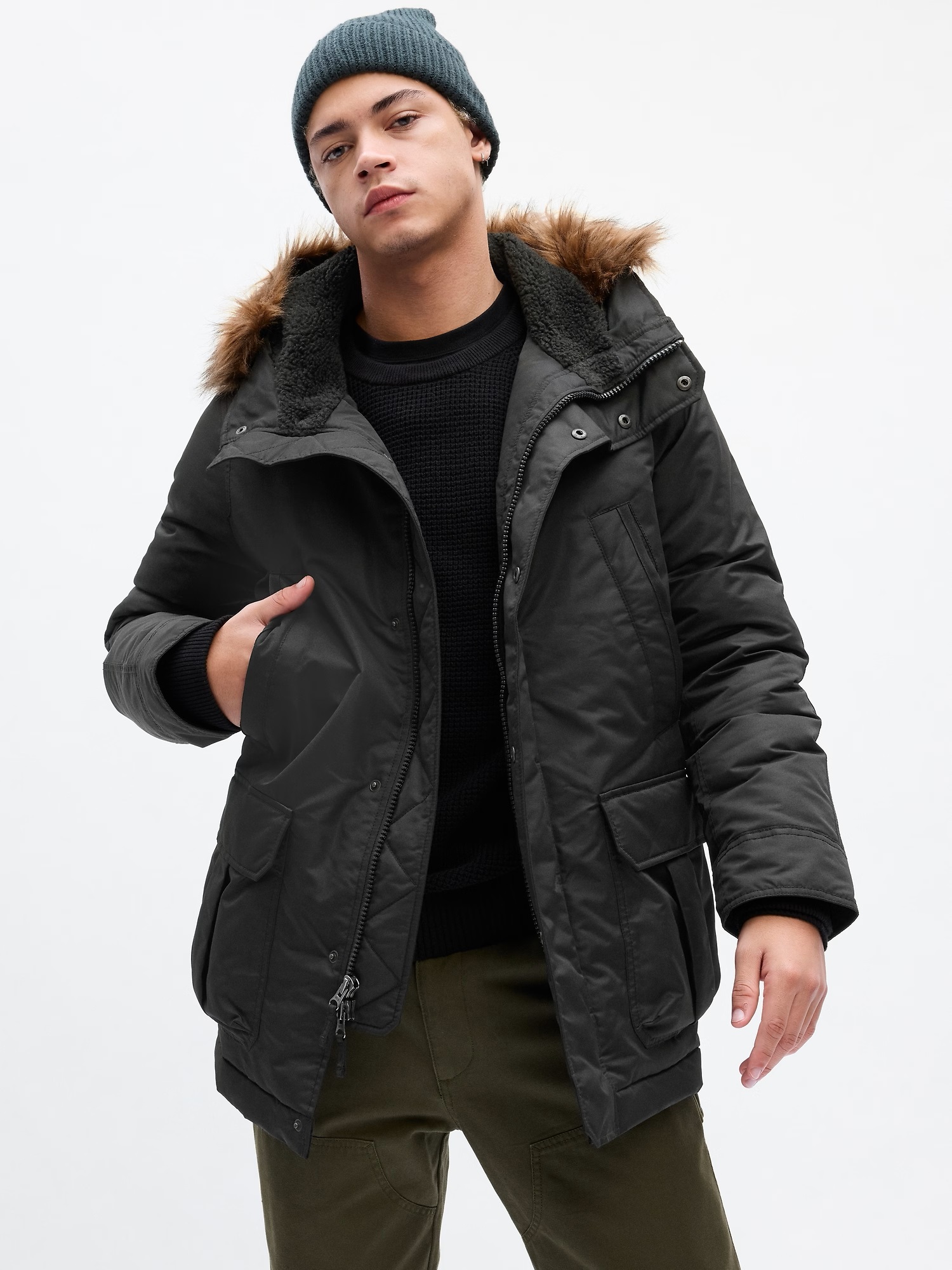 GAP Winter Hooded Jacket - Men