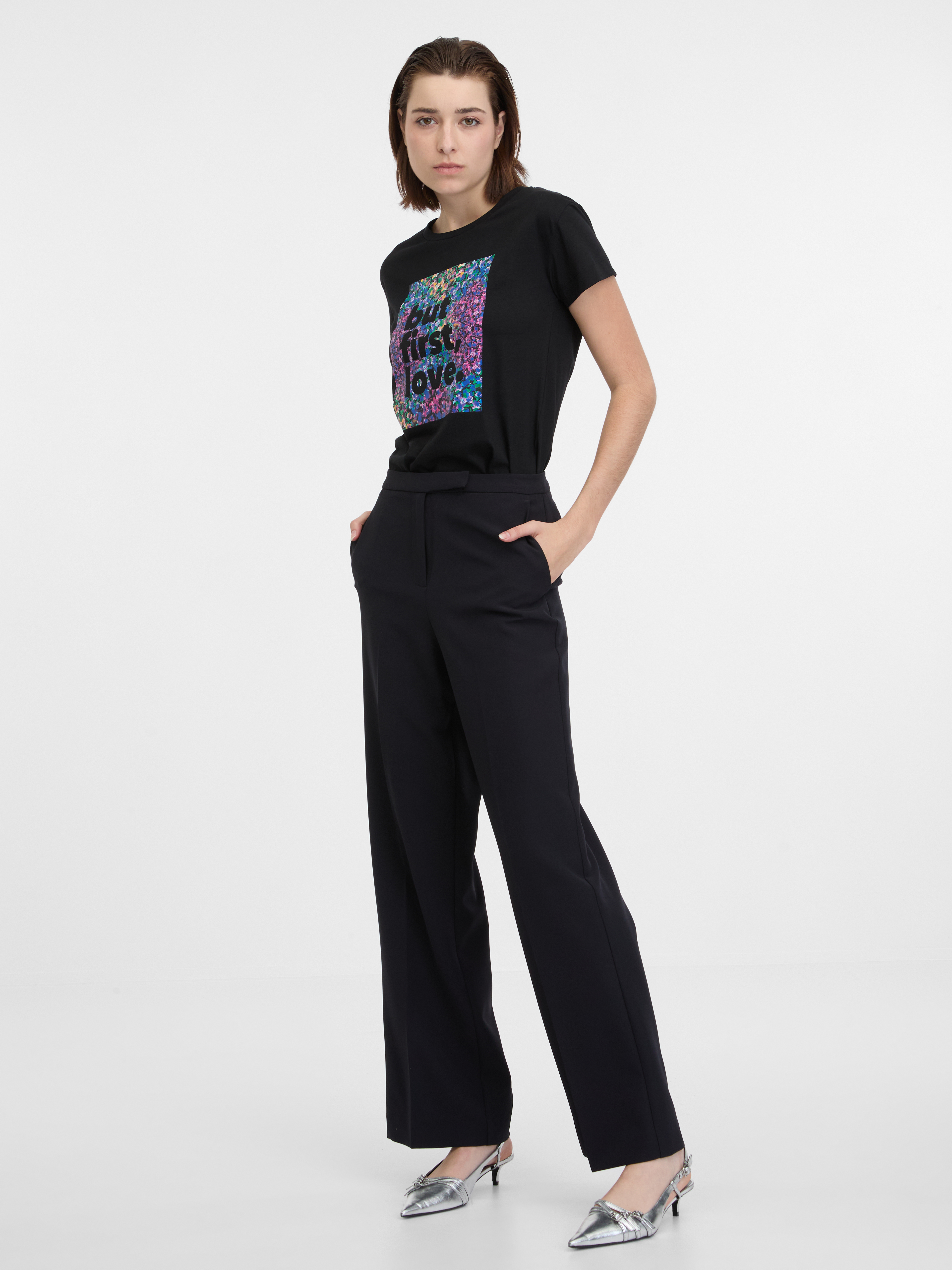 Tricouri pentru femei ORSAY - negru