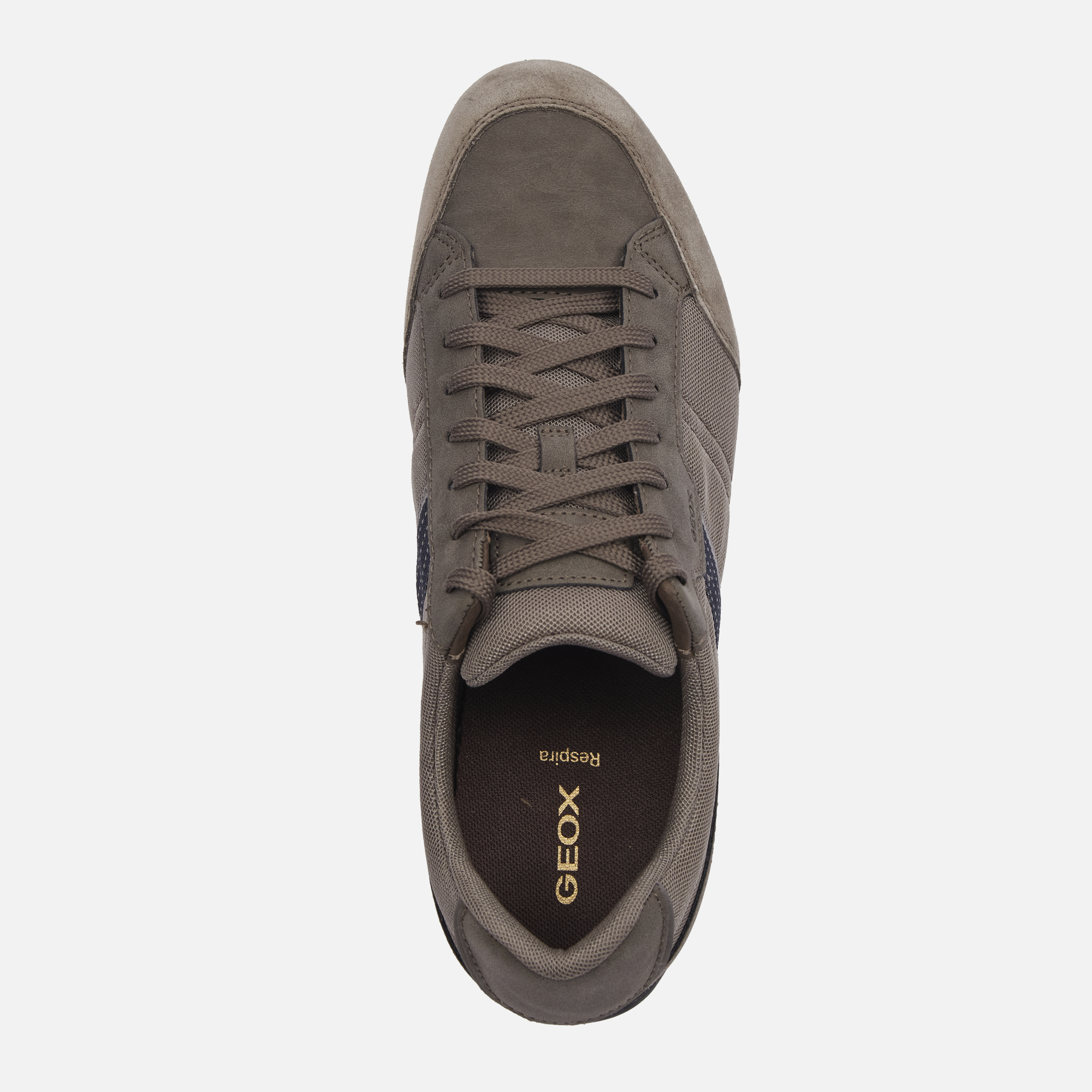 Light grey men's sneakers Geox Ravex - Men's