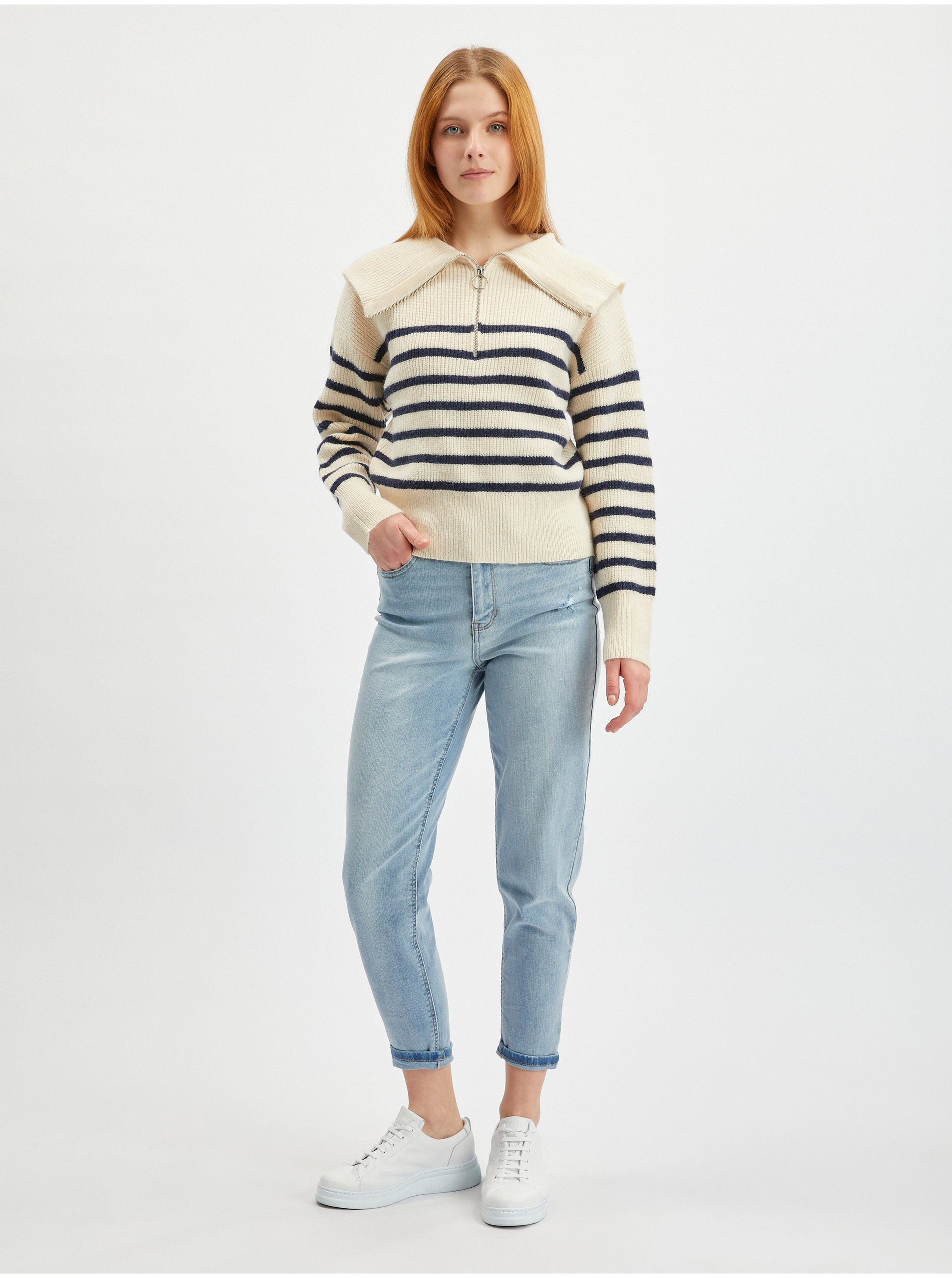 Pulovere pentru femei ORSAY - crem