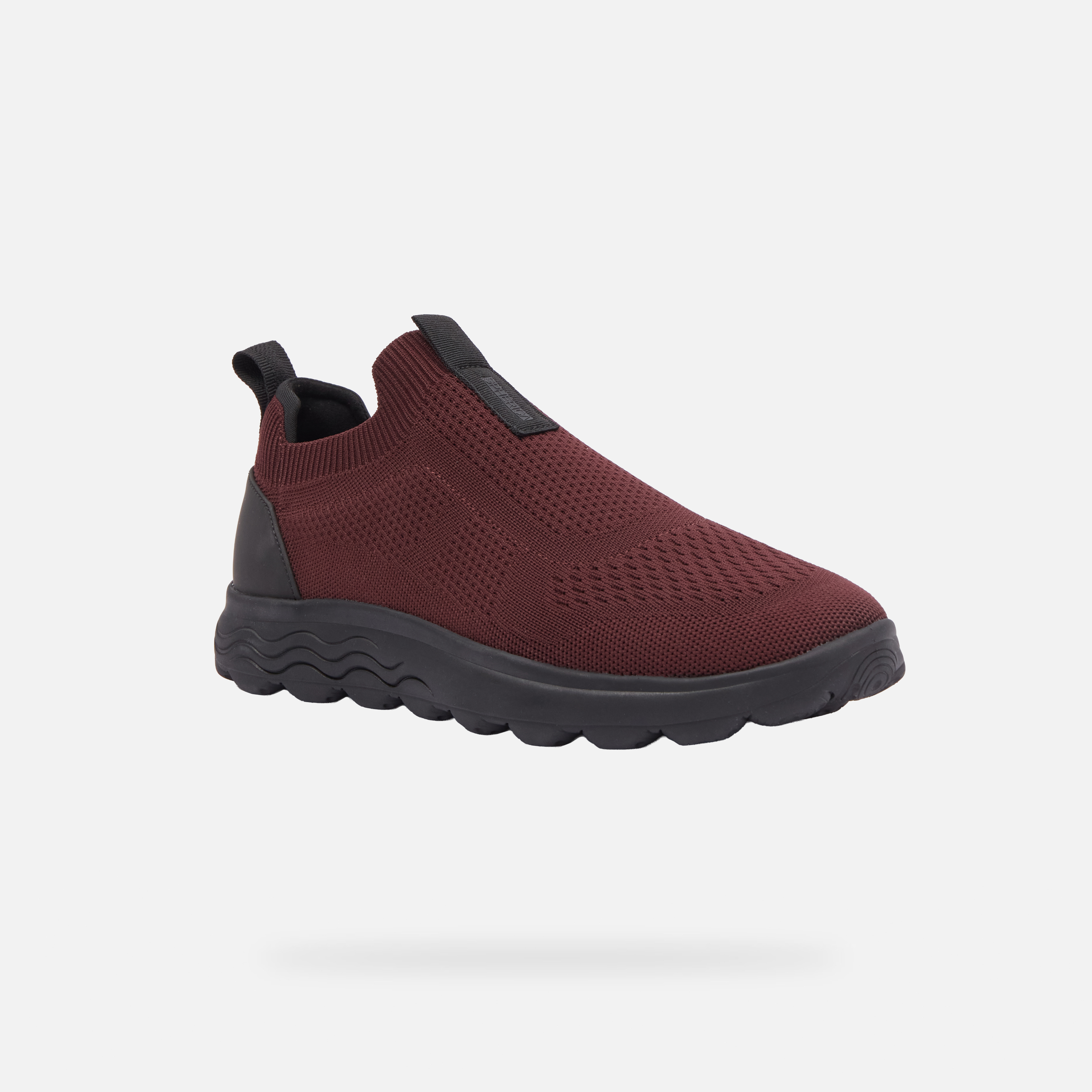 Burgundy men's sneakers Geox Spherica - Men