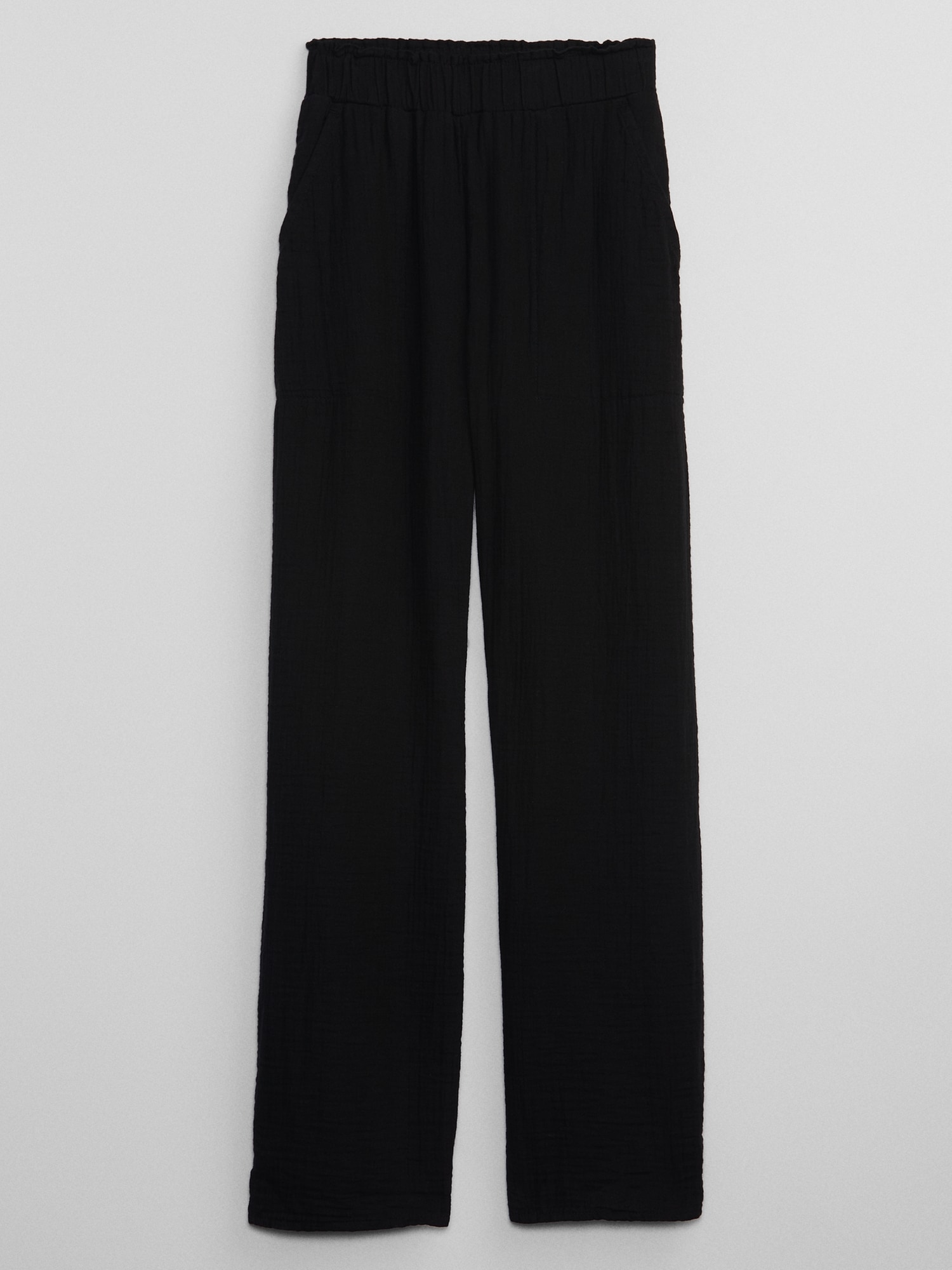 Pantaloni chino pentru femei GAP - negru