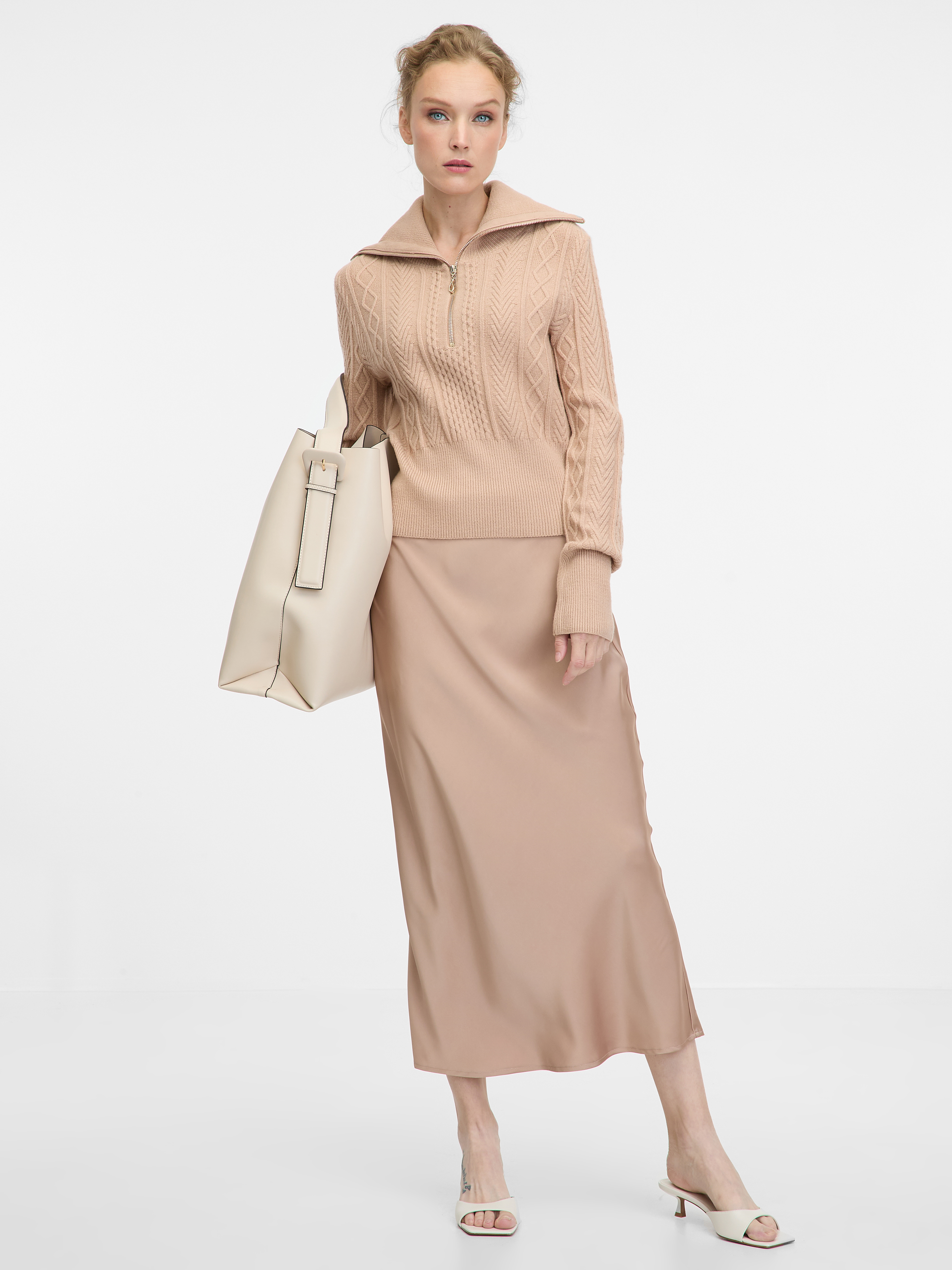 Beige women's sweater ORSAY - Women's
