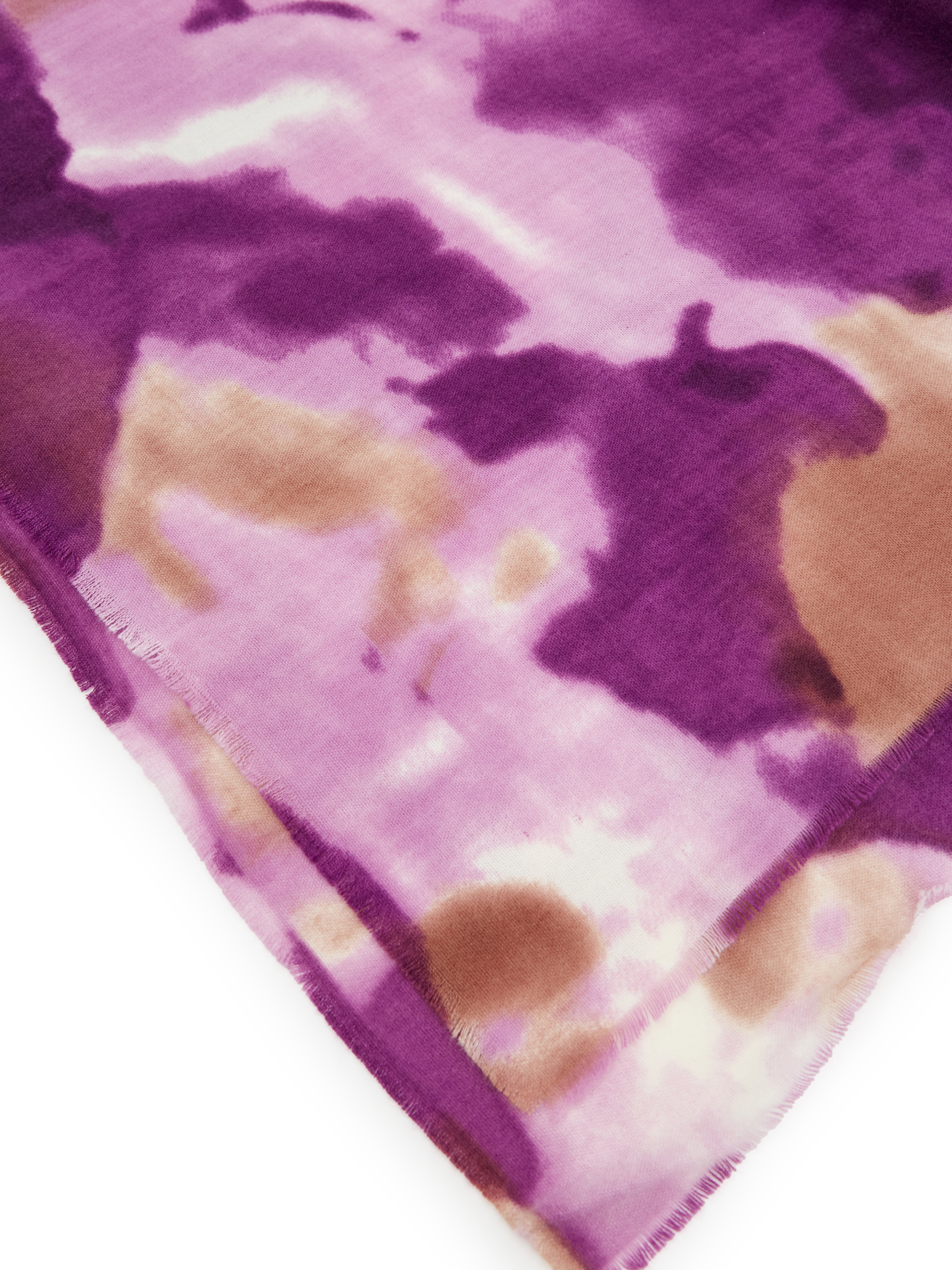 Purple women&#039;s patterned scarf ORSAY - Women&#039;s