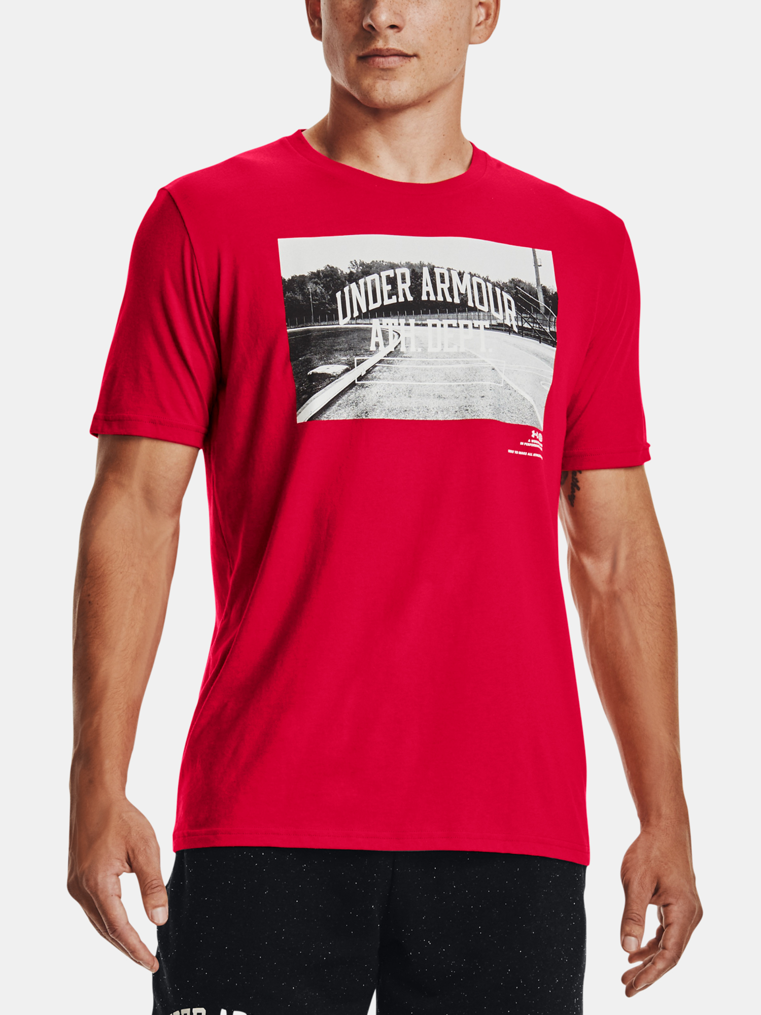 Under Armour T-shirt UA ATH DEPT SS-RED - Men