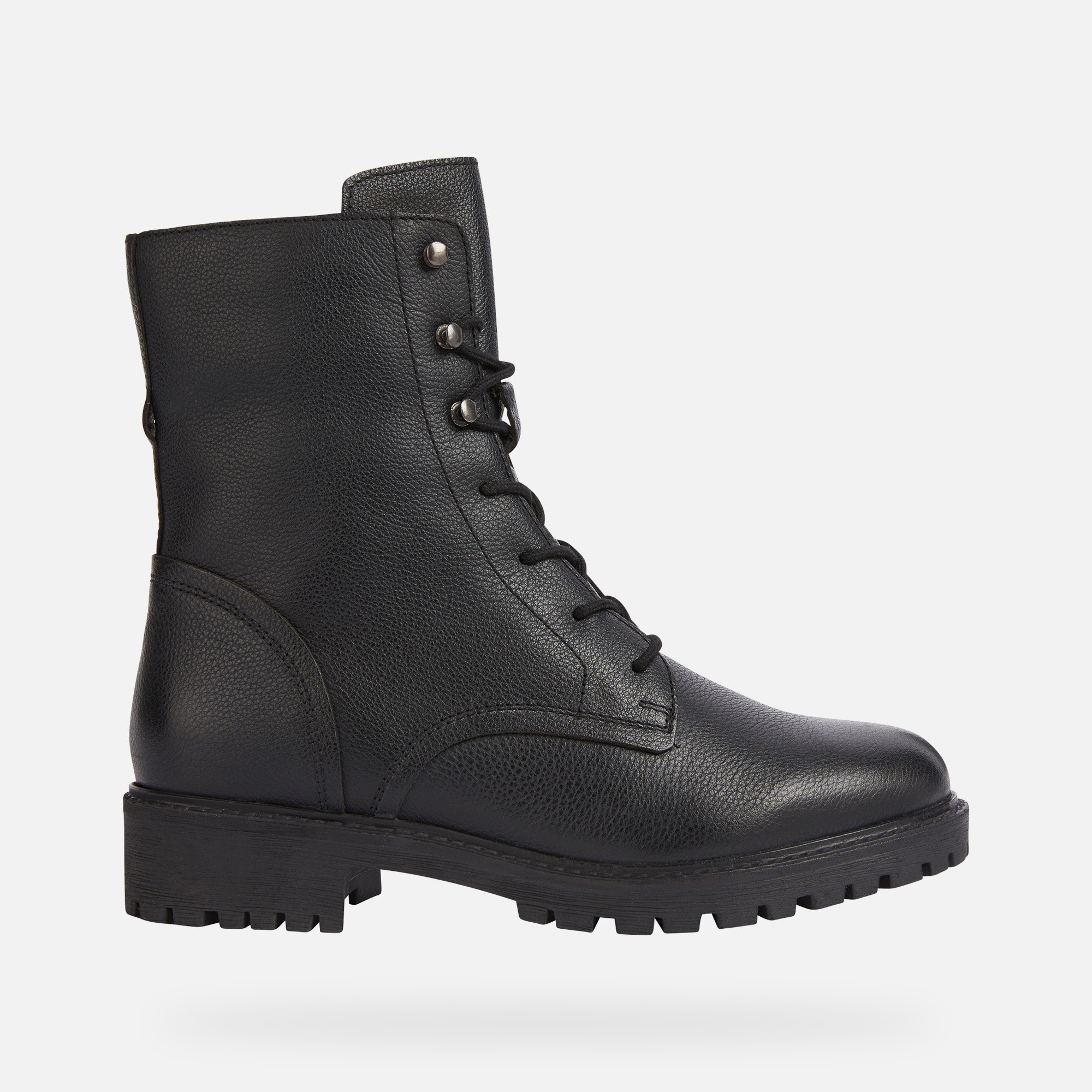 Black women's ankle boots Geox Hoara - Women's