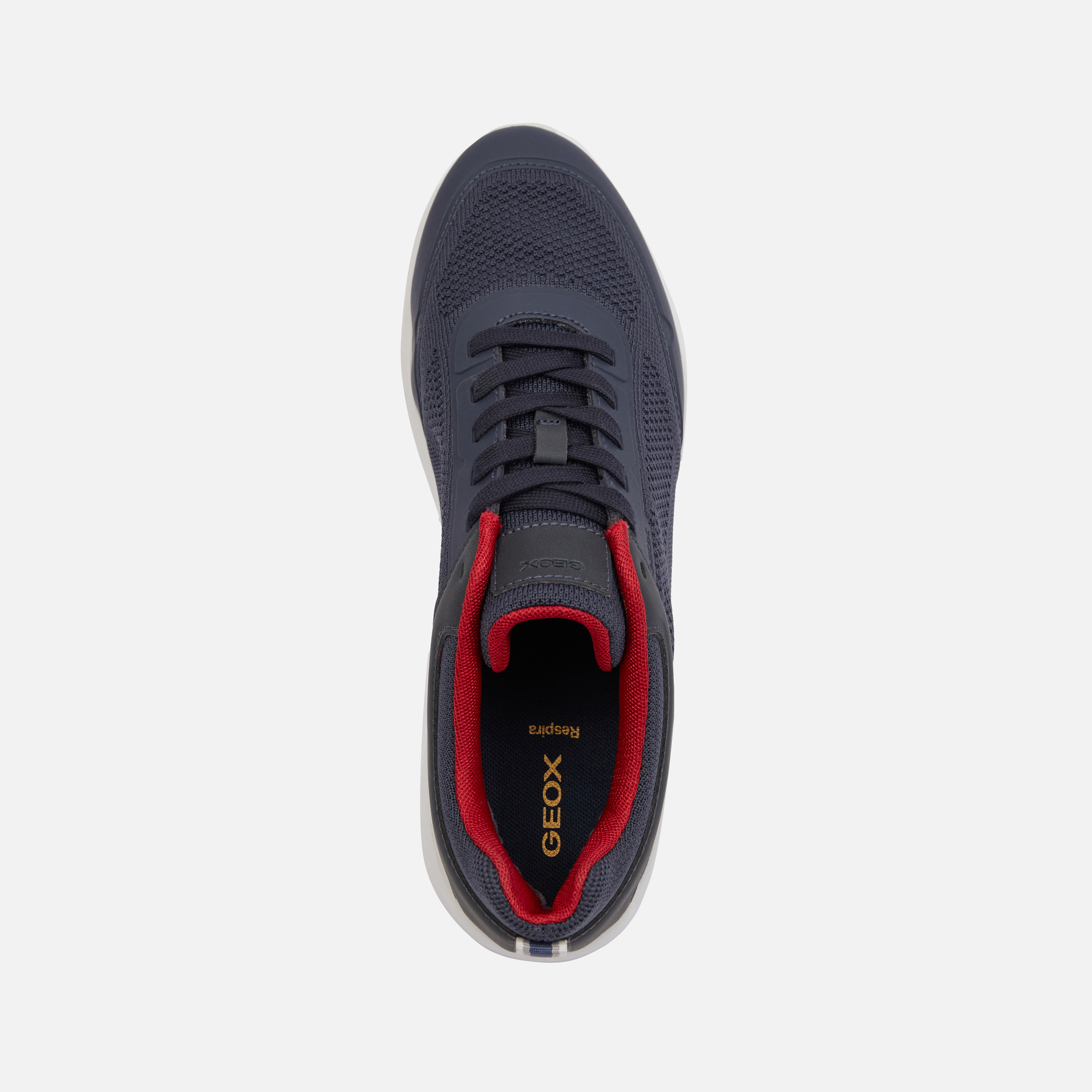 Dark blue men&#039;s sneakers Geox U Klaiver - Men