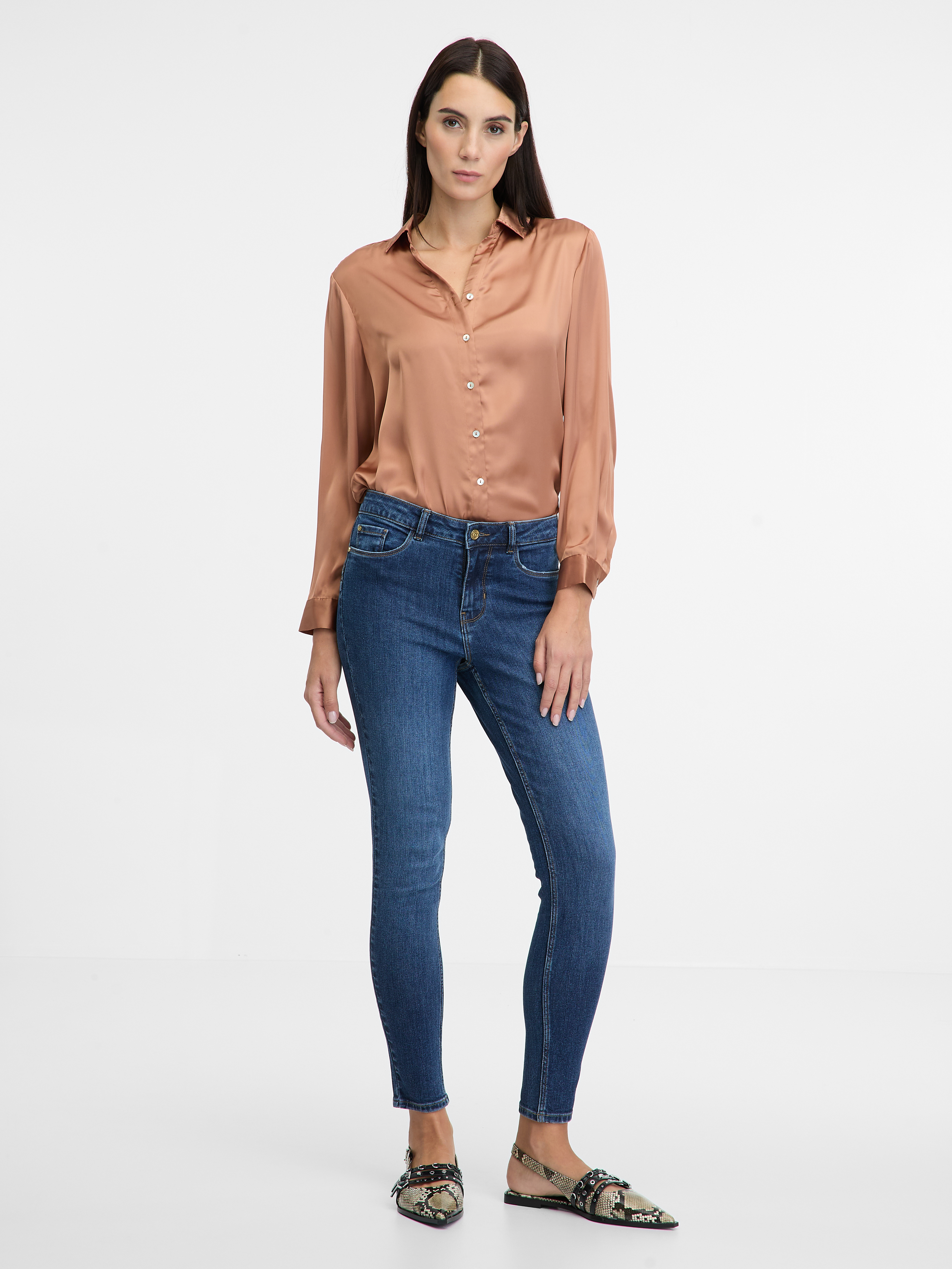 Marimi curvy pentru femei ORSAY - albastru inchis