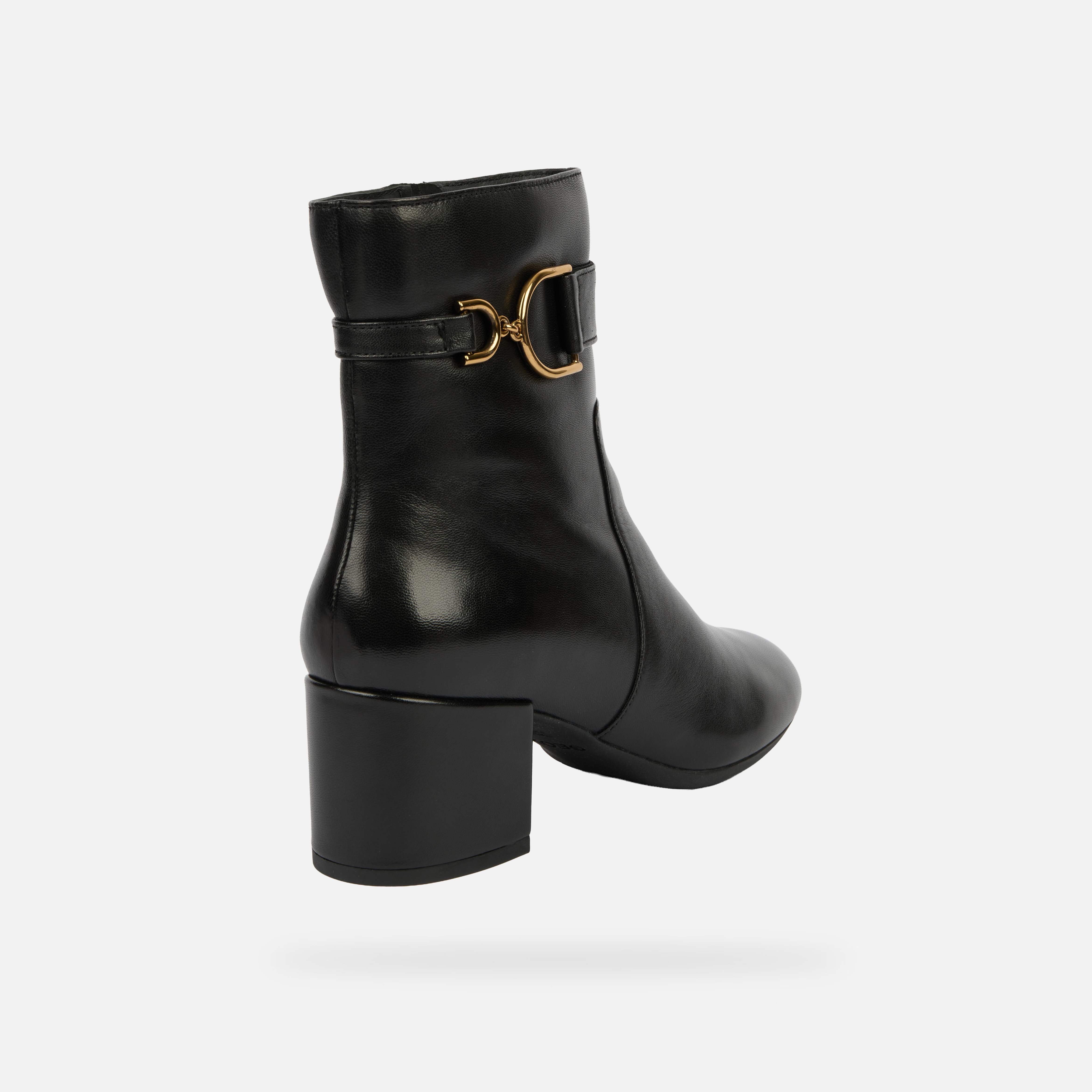 Black women's ankle boots Geox Eleana - Women's