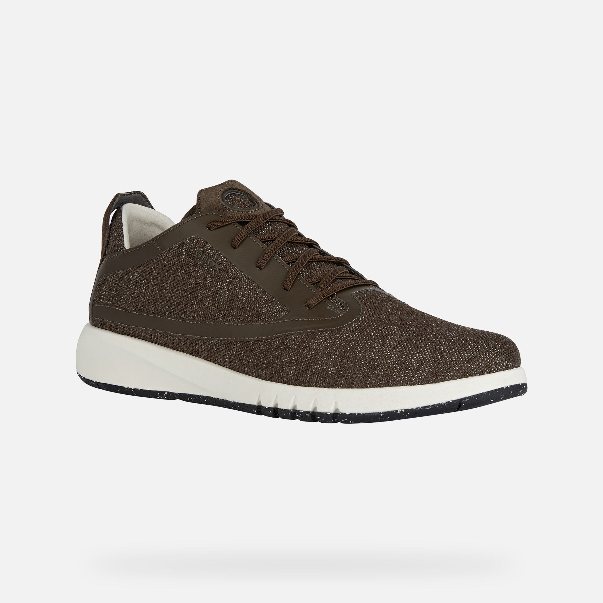 Khaki men's sneakers Geox Aerantis - Men's