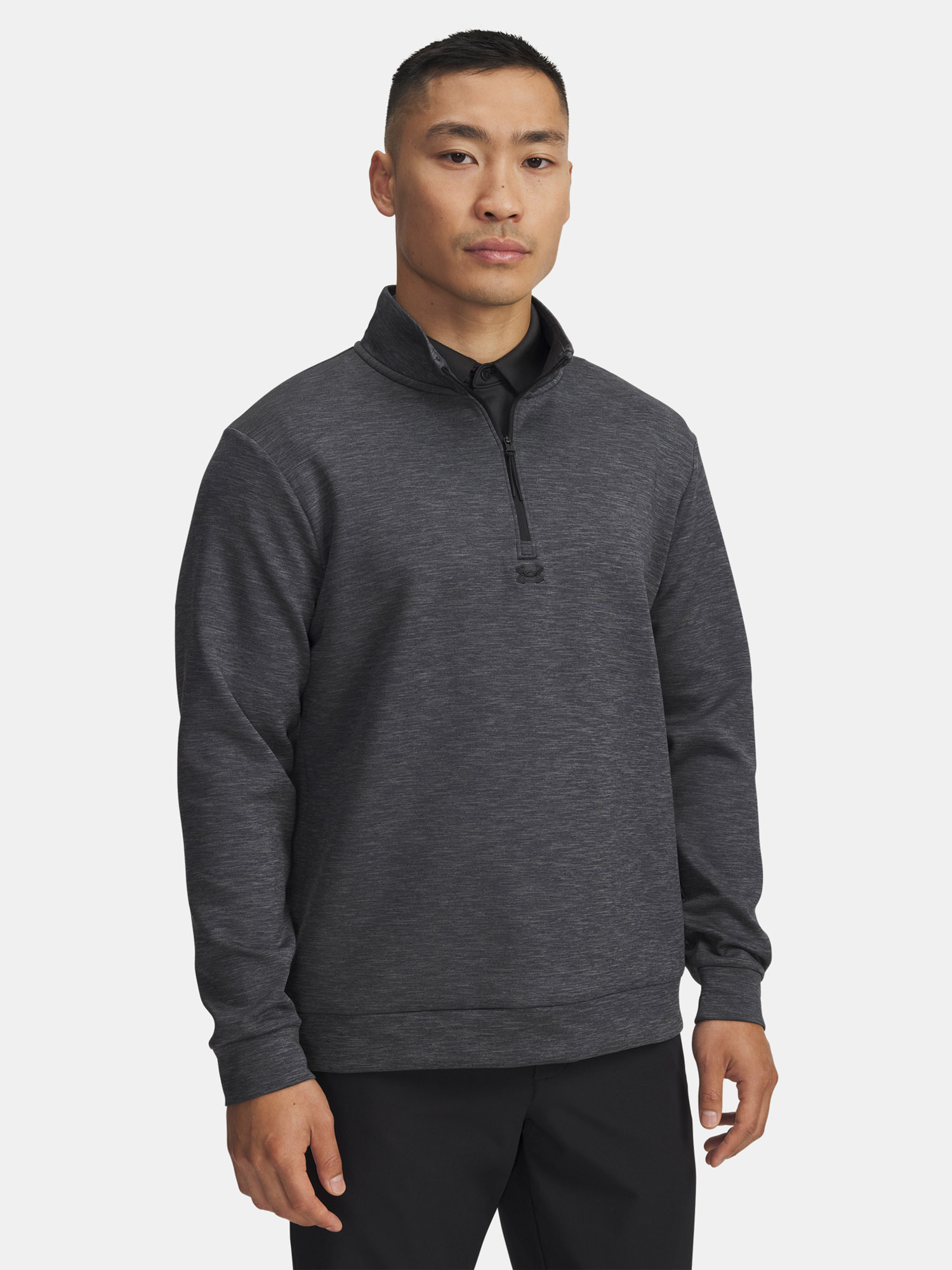 Men's sweatshirt Under Armour UA Drive Midlayer Pullover-BLK - Men's