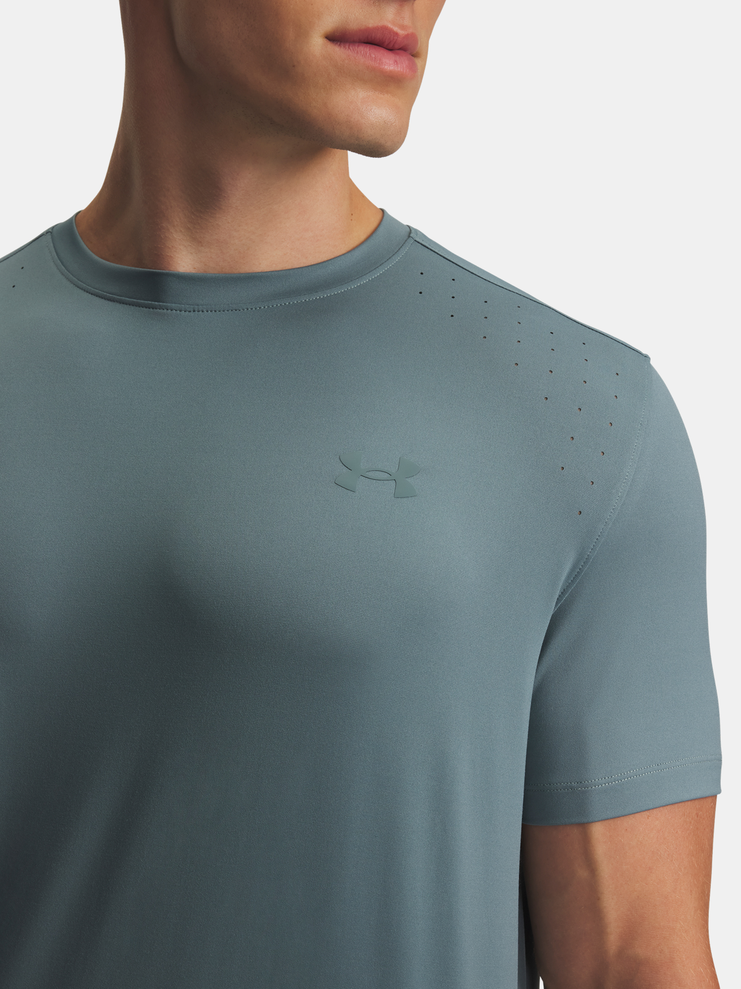 Men's Under Armour UA LAUNCH ELITE SHORTSLEEVE-GRN - Men's T-Shirt