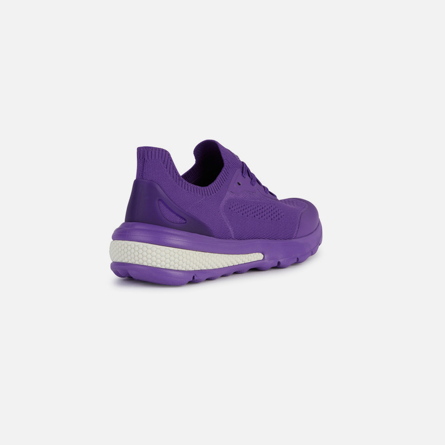 Purple women's sneakers Geox Spherica Actif - Women's
