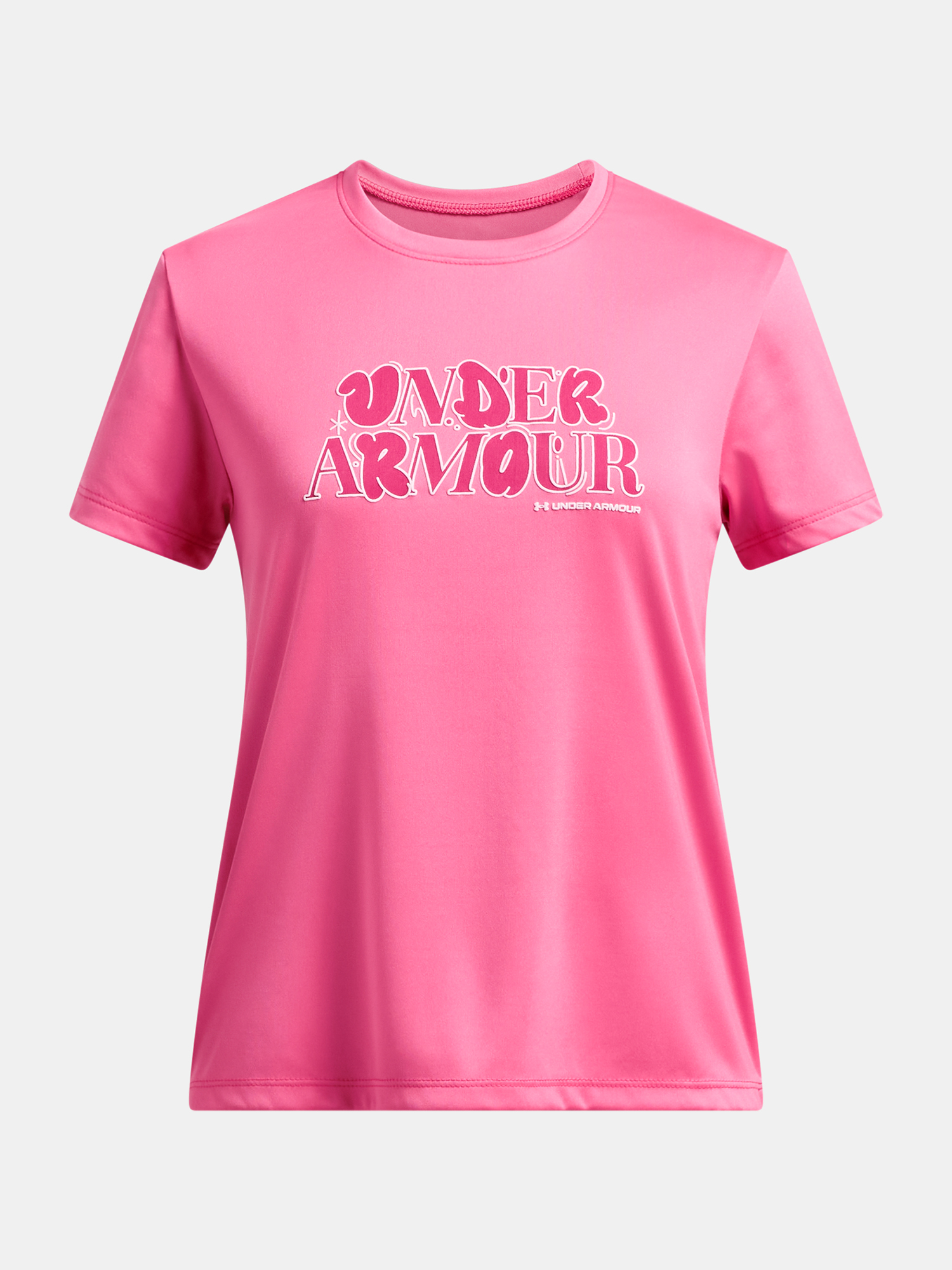 Girls T-shirt Under Armour UA Tech Wordmark SS - Girls