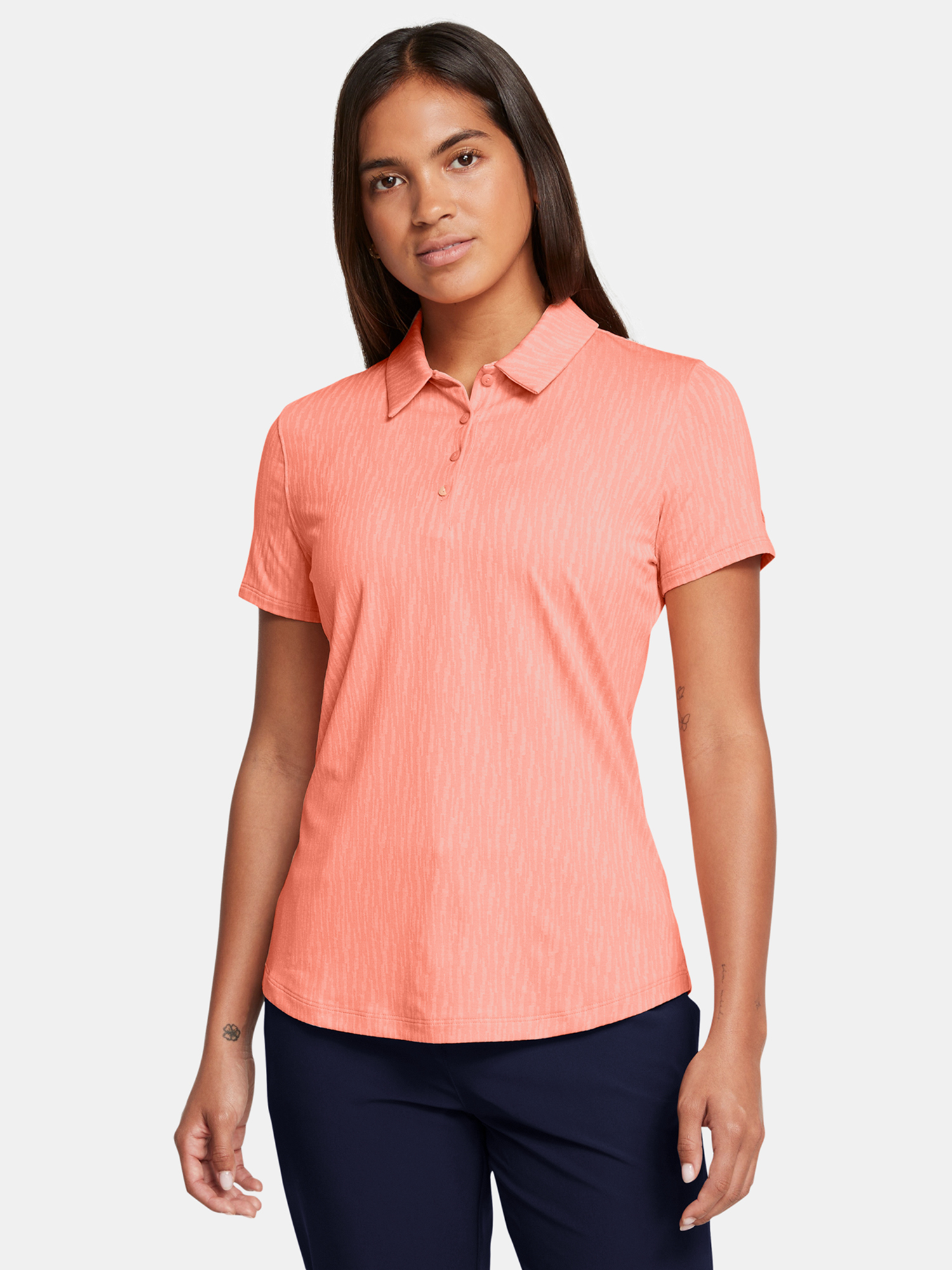 Under Armour Women's T-shirt UA Playff 3.0 Digi Jaq Polo - Women's