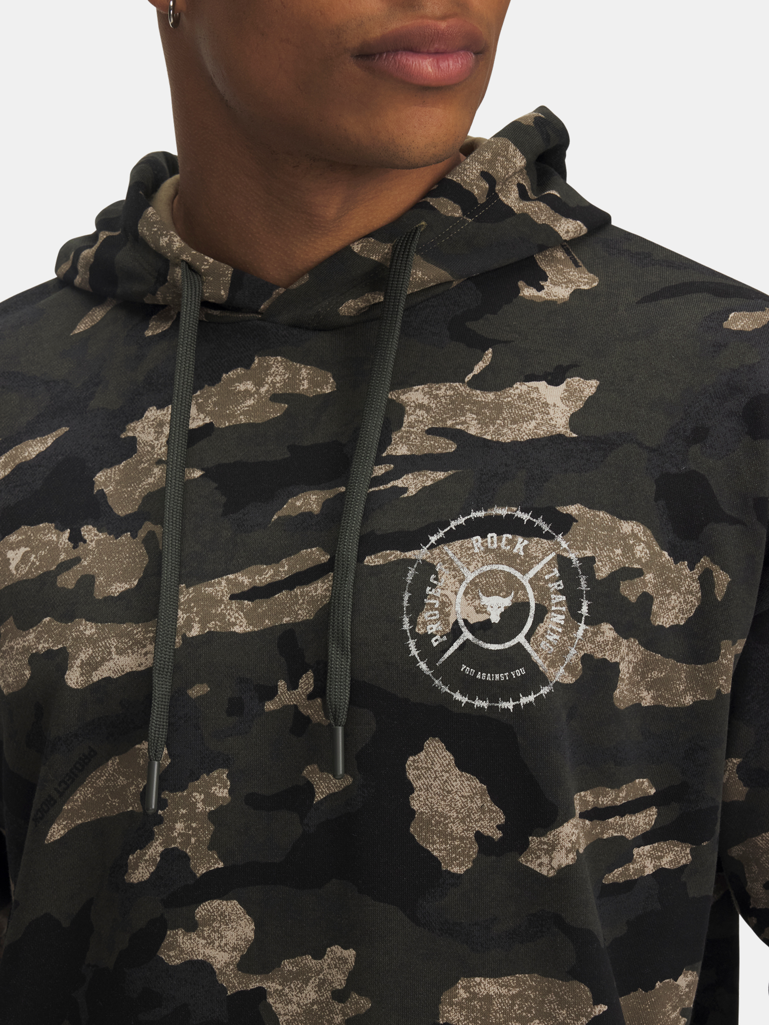 Men's sweatshirt Under Armour Pjt Rck AOP Terry HD - Men's