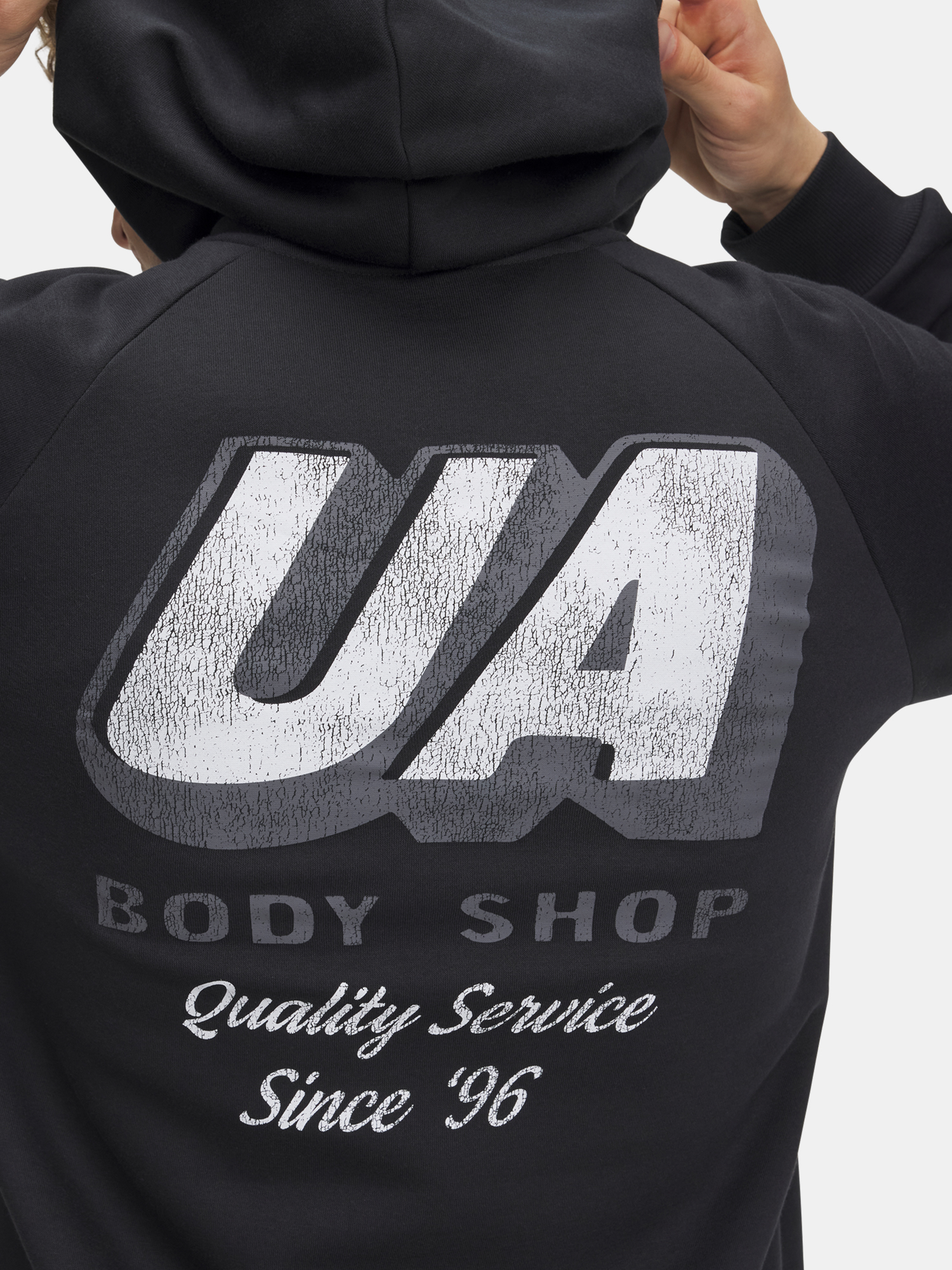 Men's Under Armour UA Rival Fleece HBR Logo HD-BLK Sweatshirt - Men's