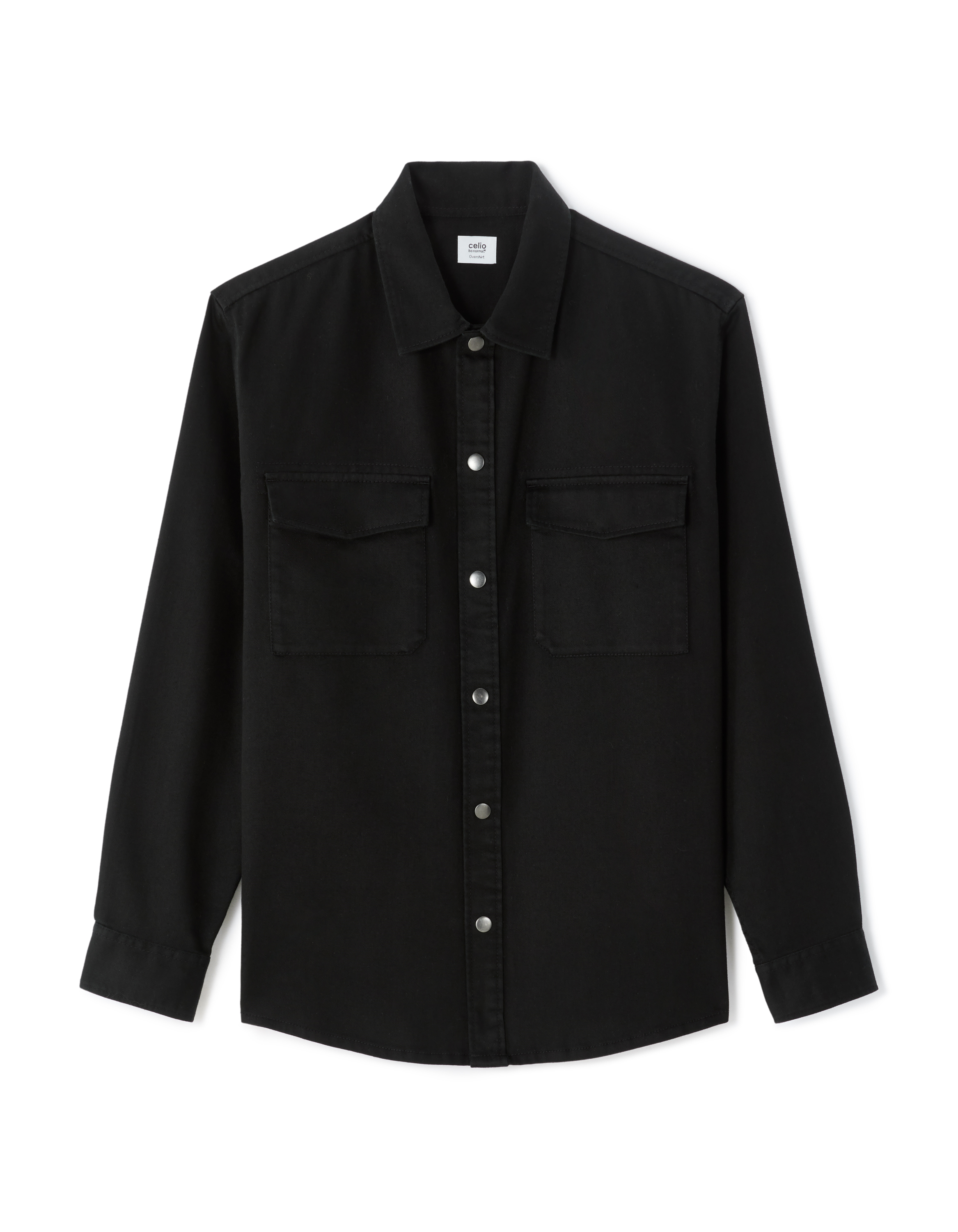 Černá pánská košile Celio Nagastret