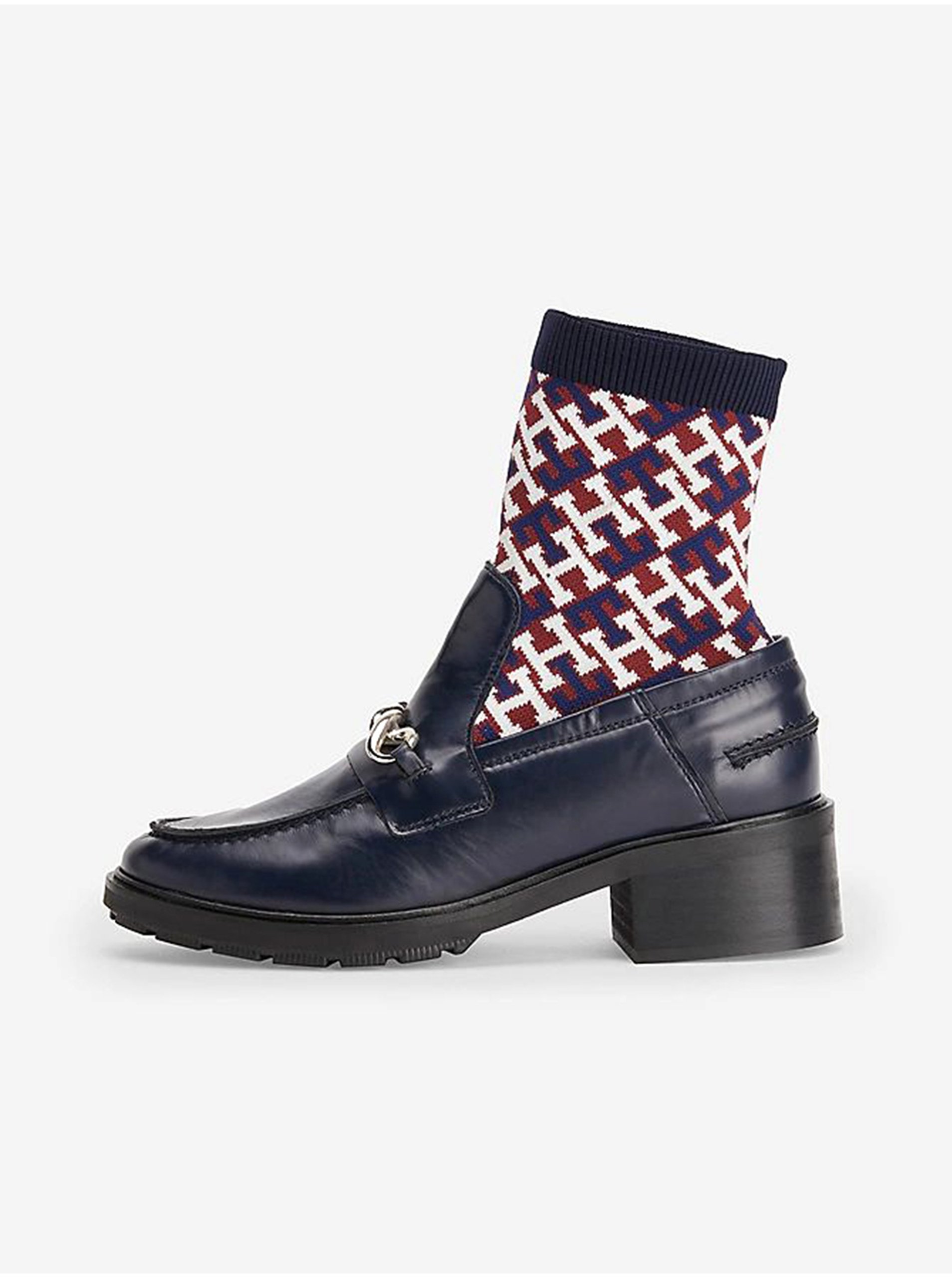 Dark Blue Womens Ankle Boots Tommy Hilfiger - Ladies