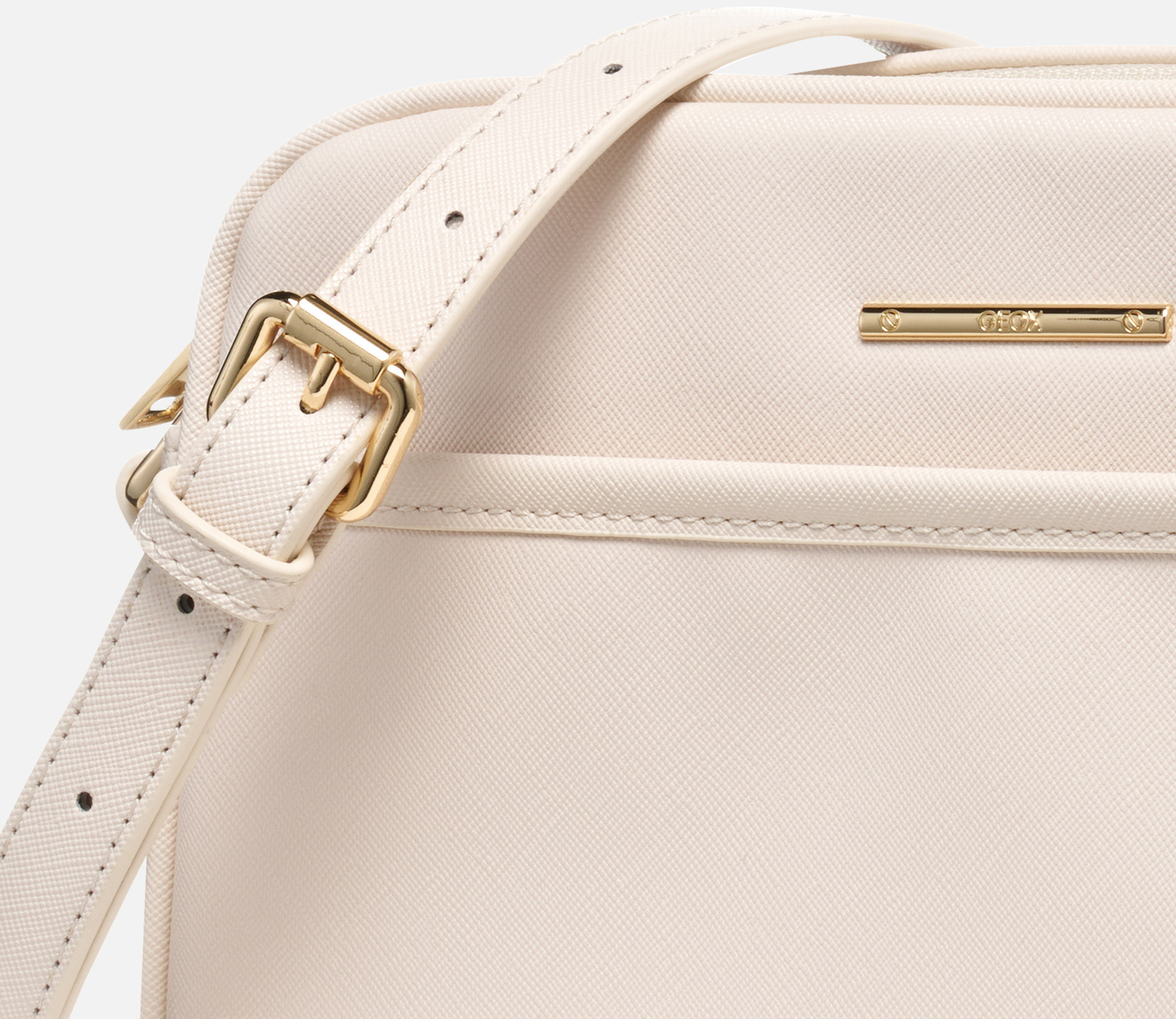 Cream women&#039;s handbag Geox Celestye - Women&#039;s
