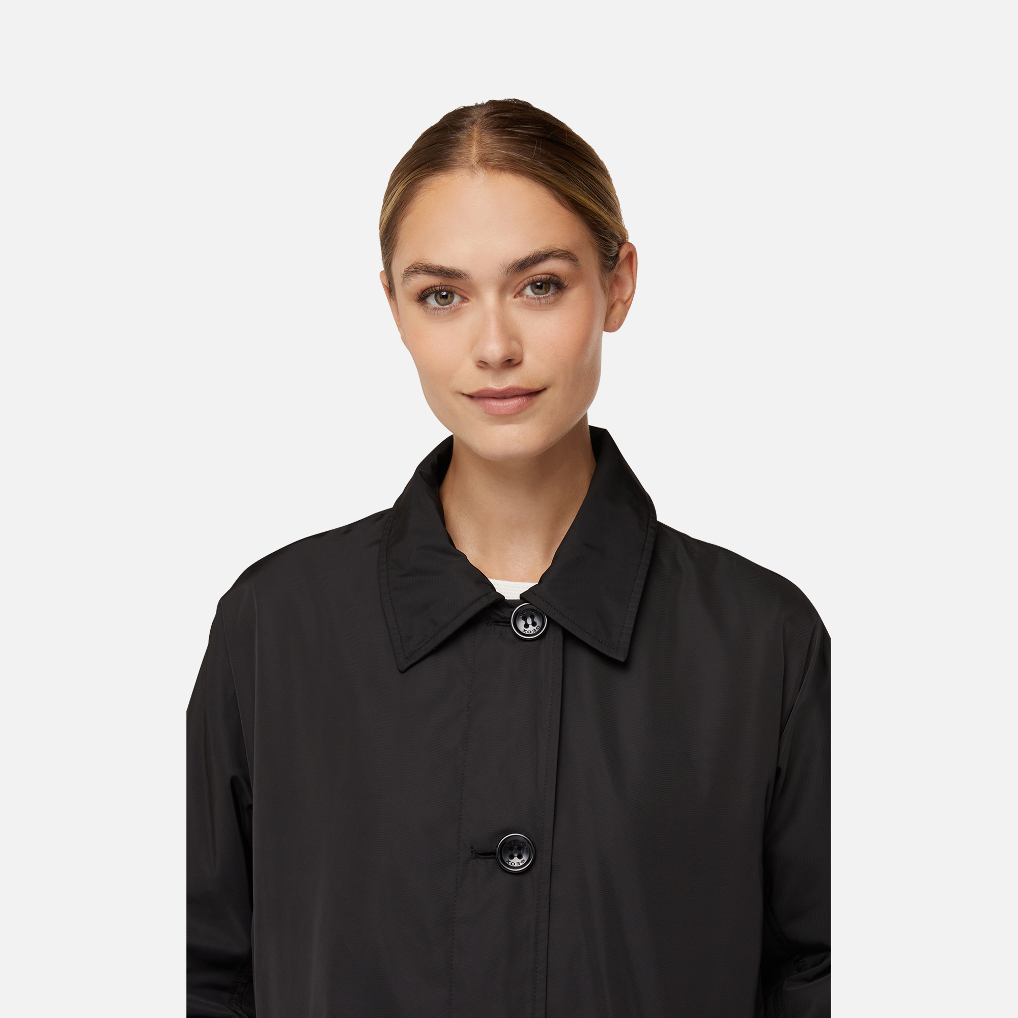 Black women's parka Geox Diamond - Women's