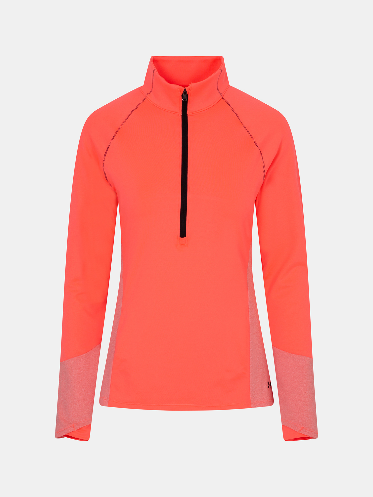 Under Armour Sweatshirt UA ColdGear 1/2 Zipper-PNK - Women