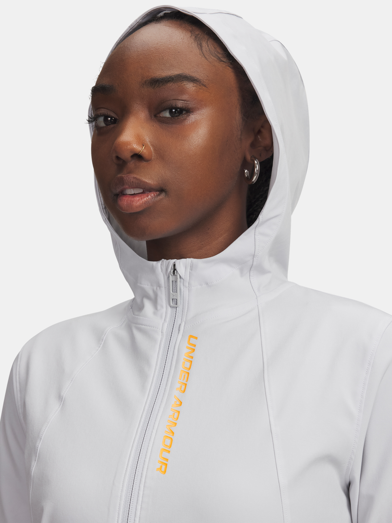 Women's jacket Under Armour UA OutRun the STORM Jacket-GRY - Women's