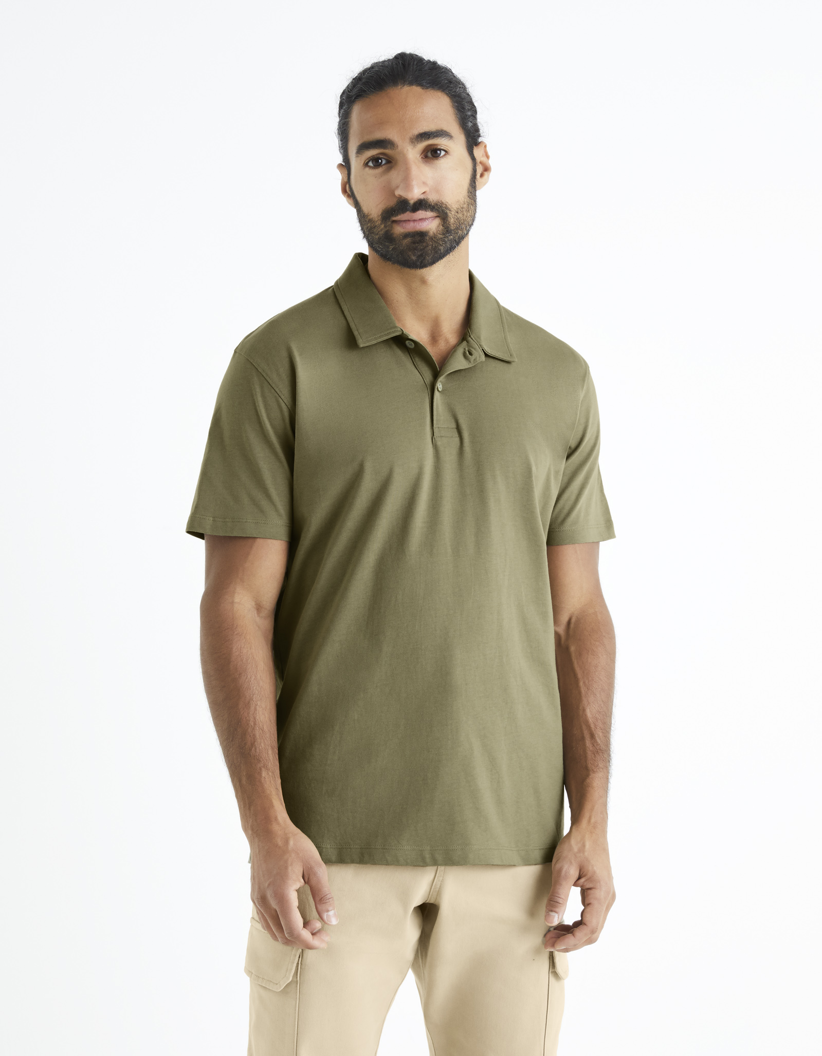 Celio Polo T-shirt piké 100% Cotton - Men