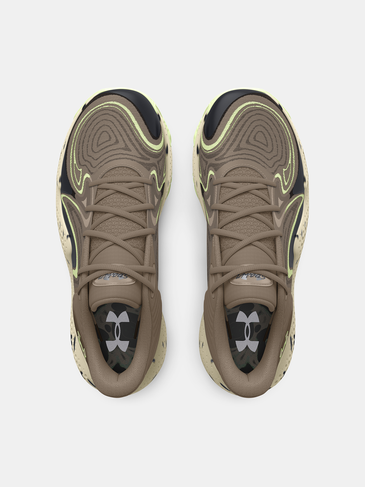 Under Armour Unisex shoes UA Spawn 6 Mid CAMO - unisex