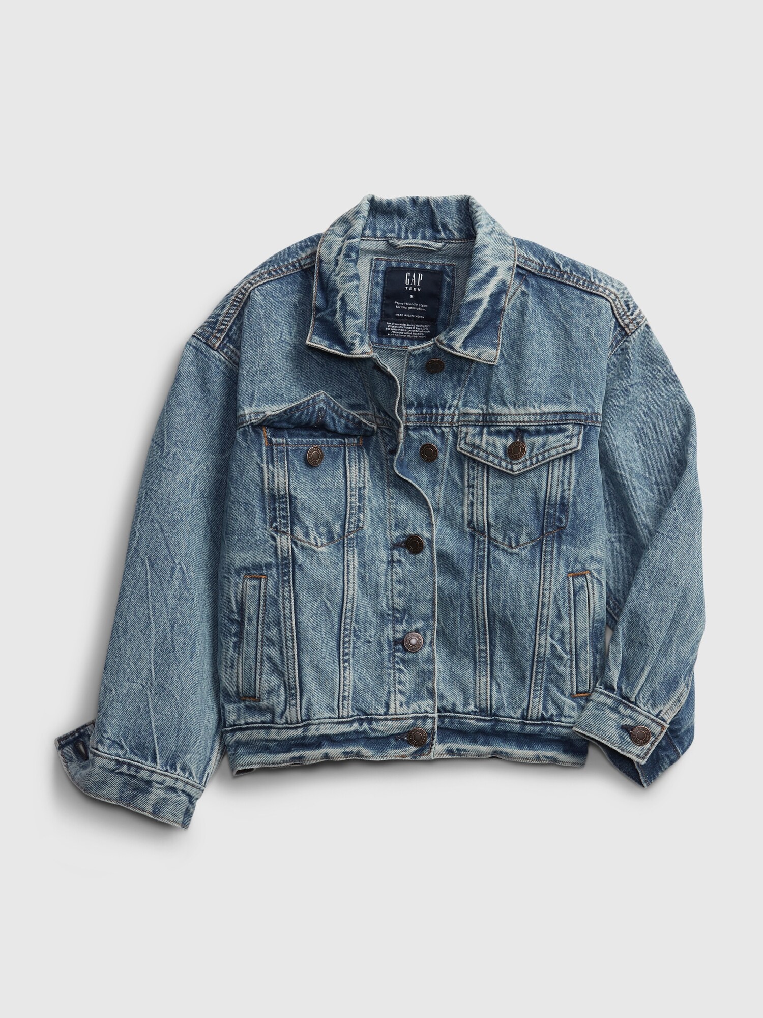 gap oversized denim jacket