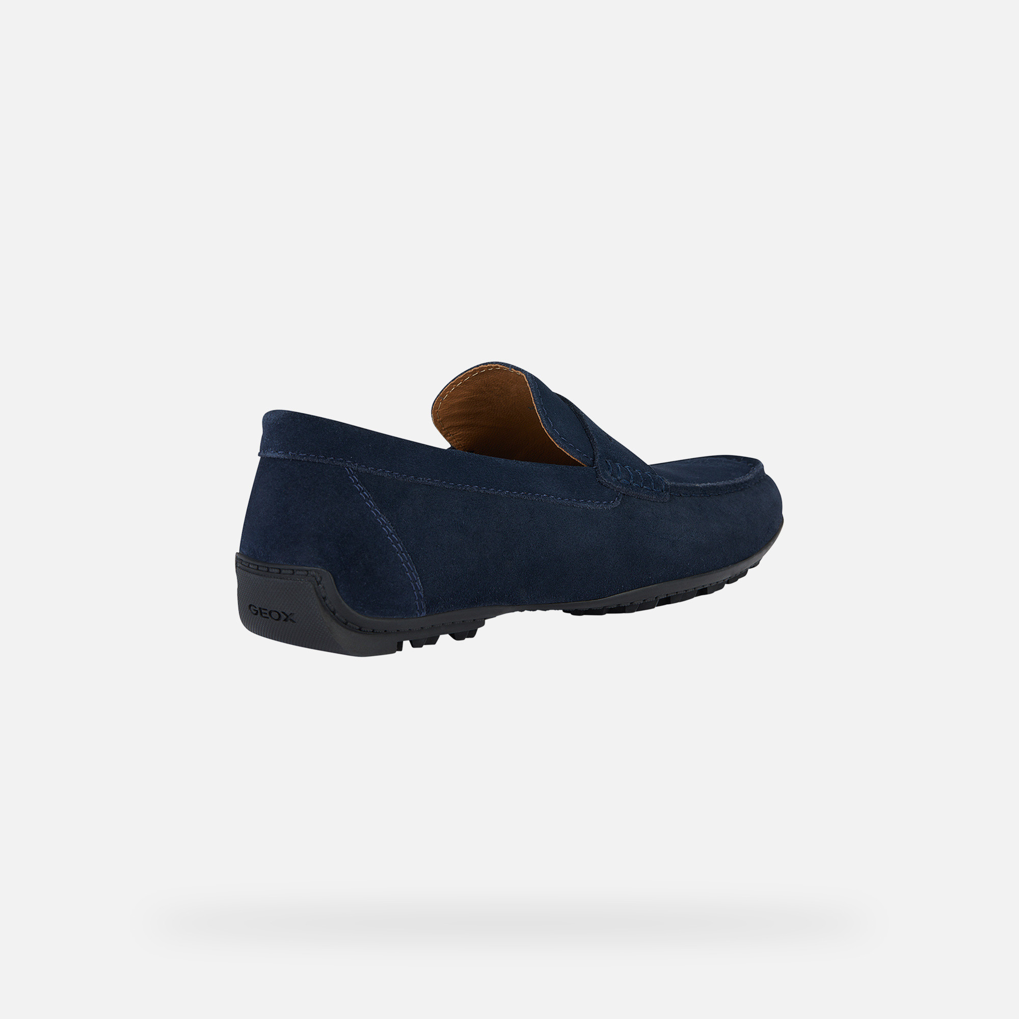 Dark blue men&#039;s moccasins Geox Kosmopolis + Grip - Men&#039;s