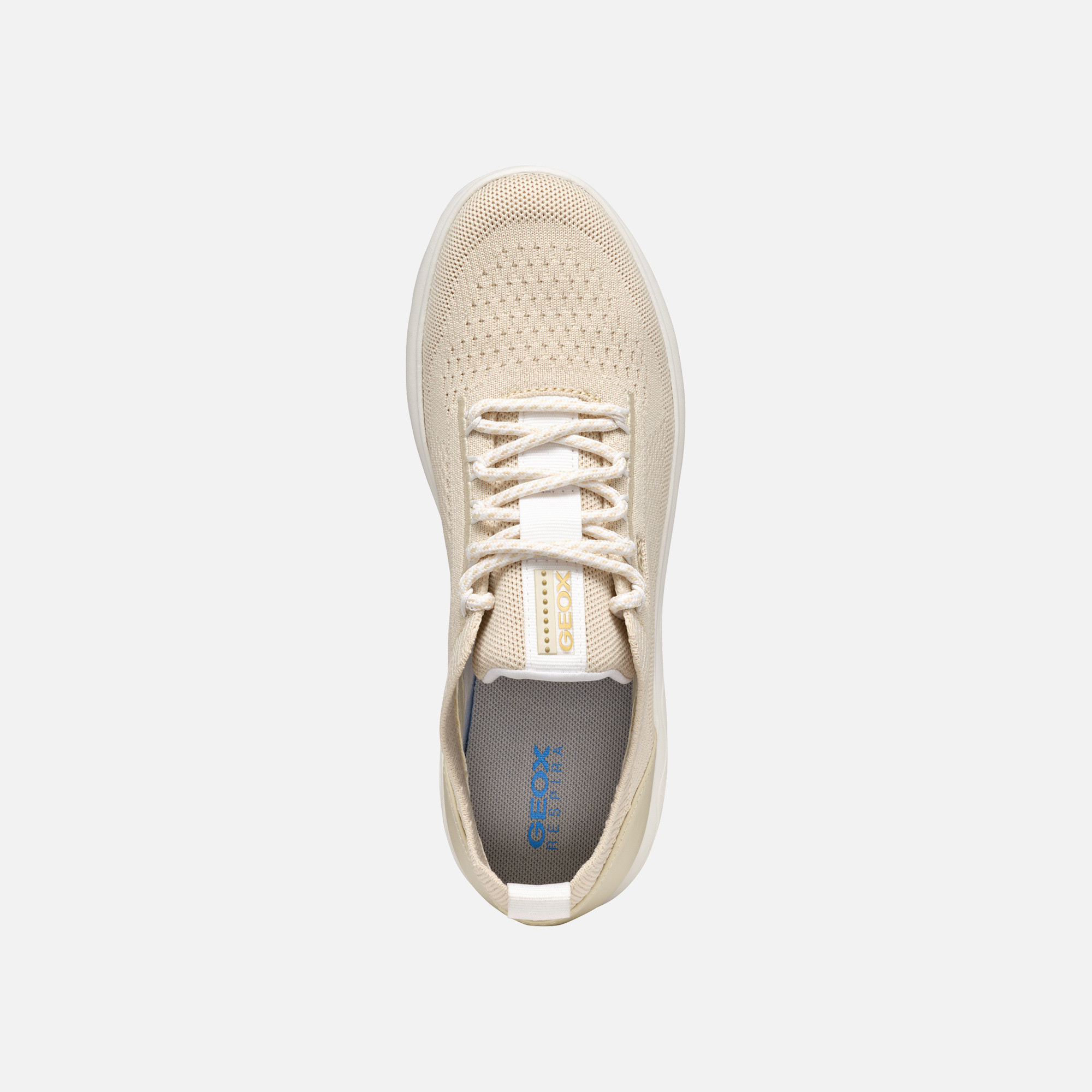 Beige women's sneakers Geox Spherica - Women's