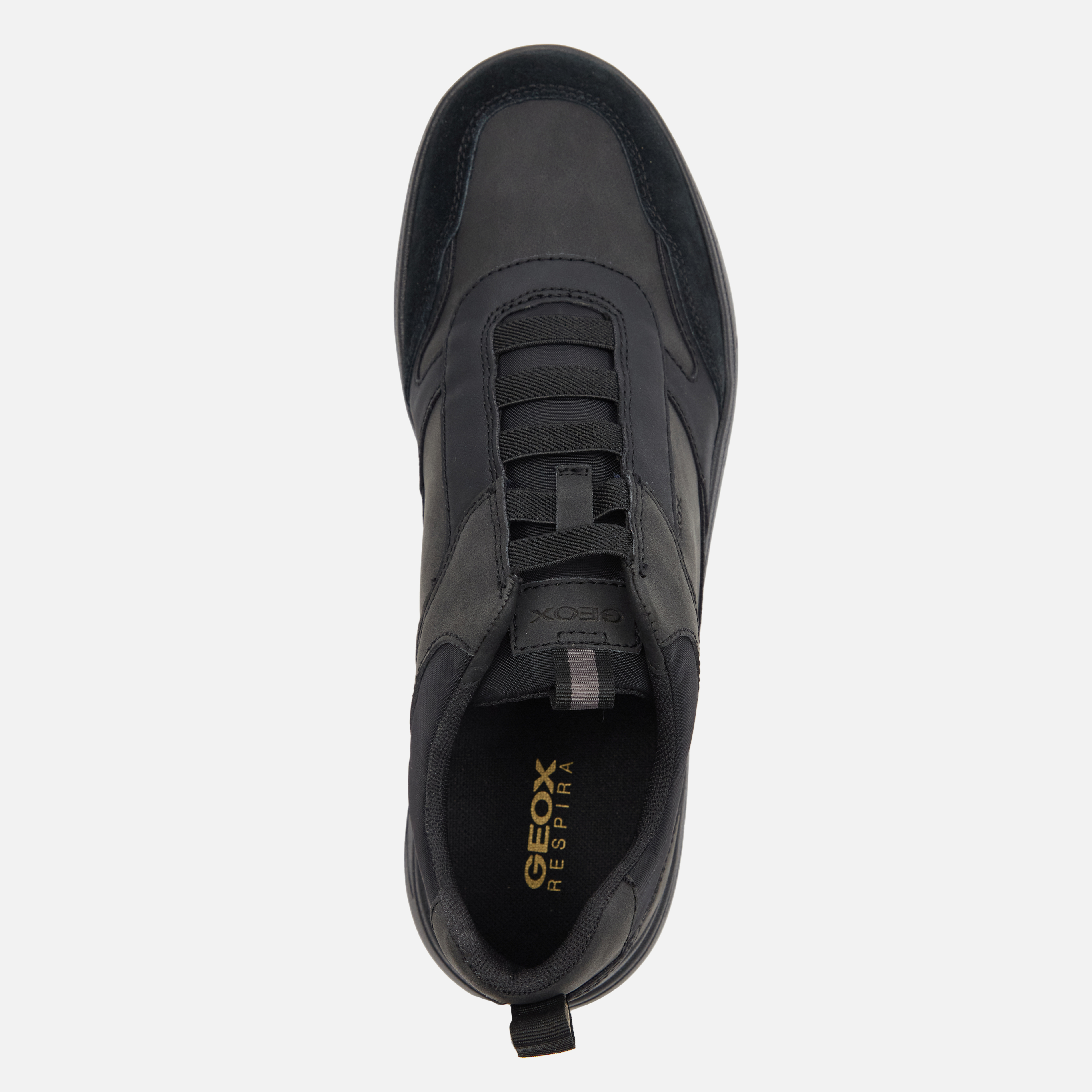 Black men's sneakers Geox Portello - Men's
