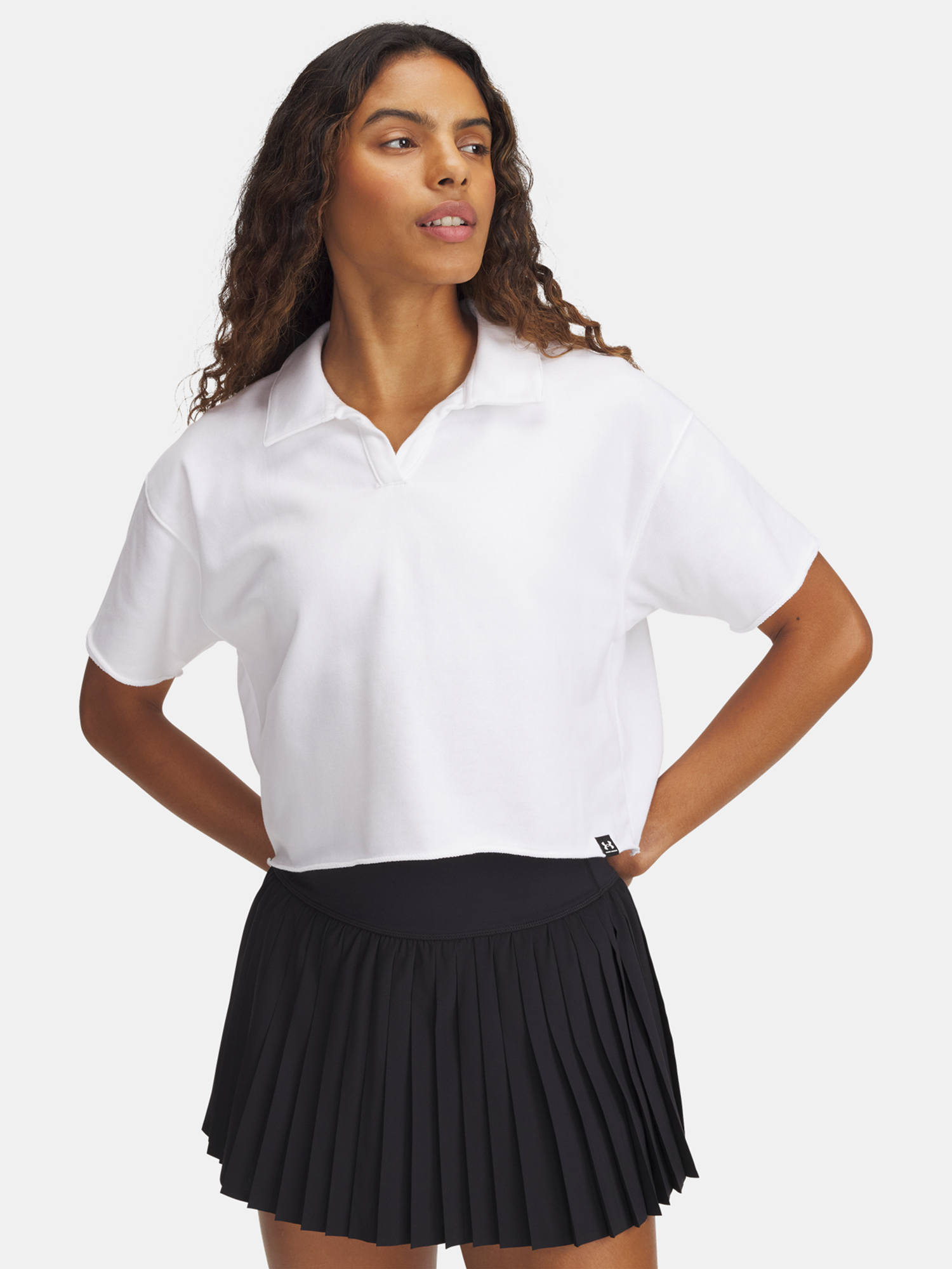 Women's T-shirt Under Armour UA Icon Terry Polo - Women's