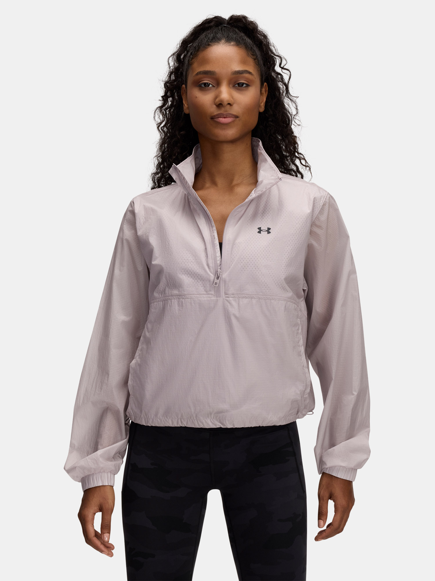 Women's jacket Under Armour UA Rival Woven HZ Anorak - Women's