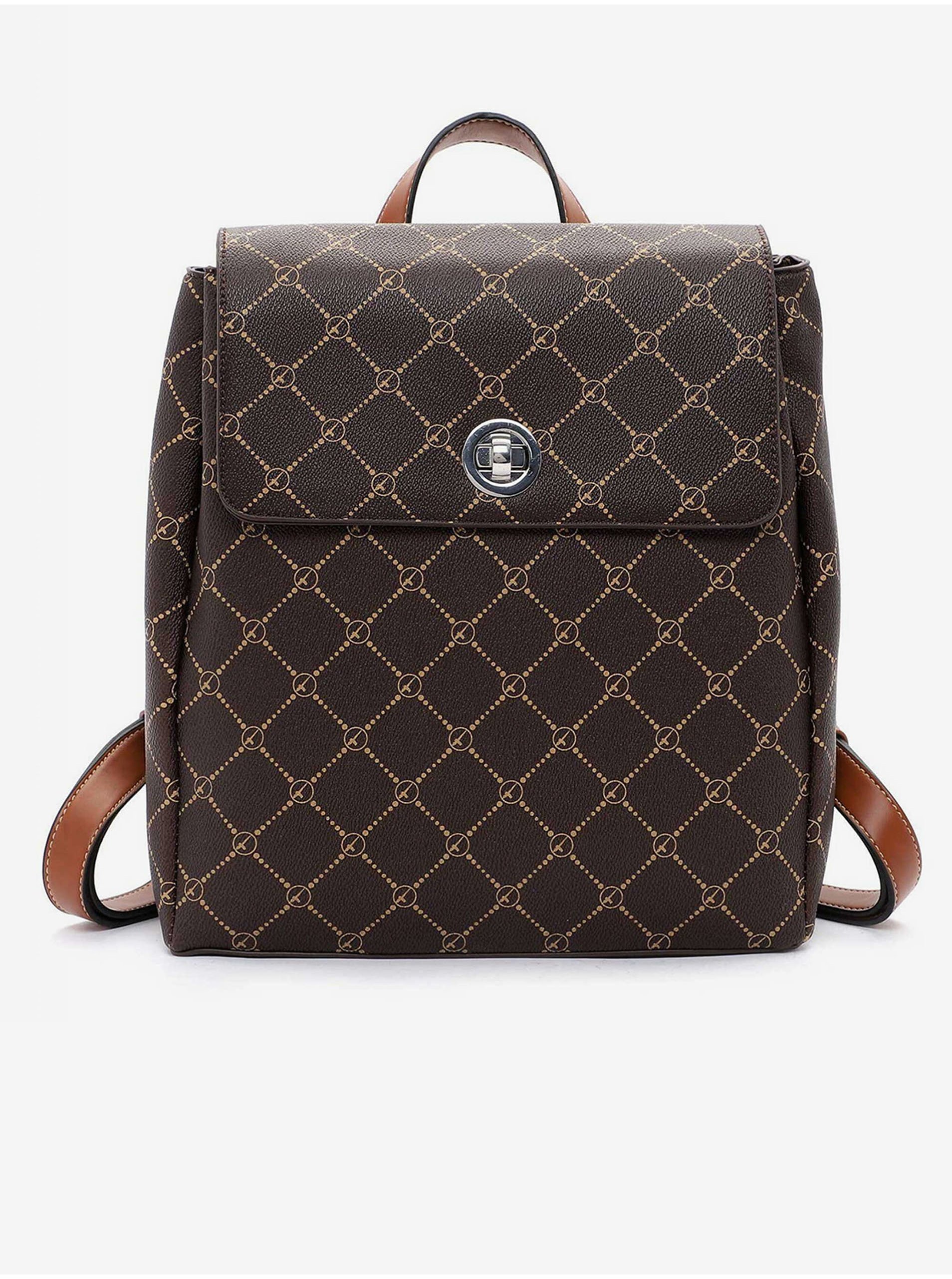 dark-brown-patterned-backpack-tamaris-anastasia-lock-women