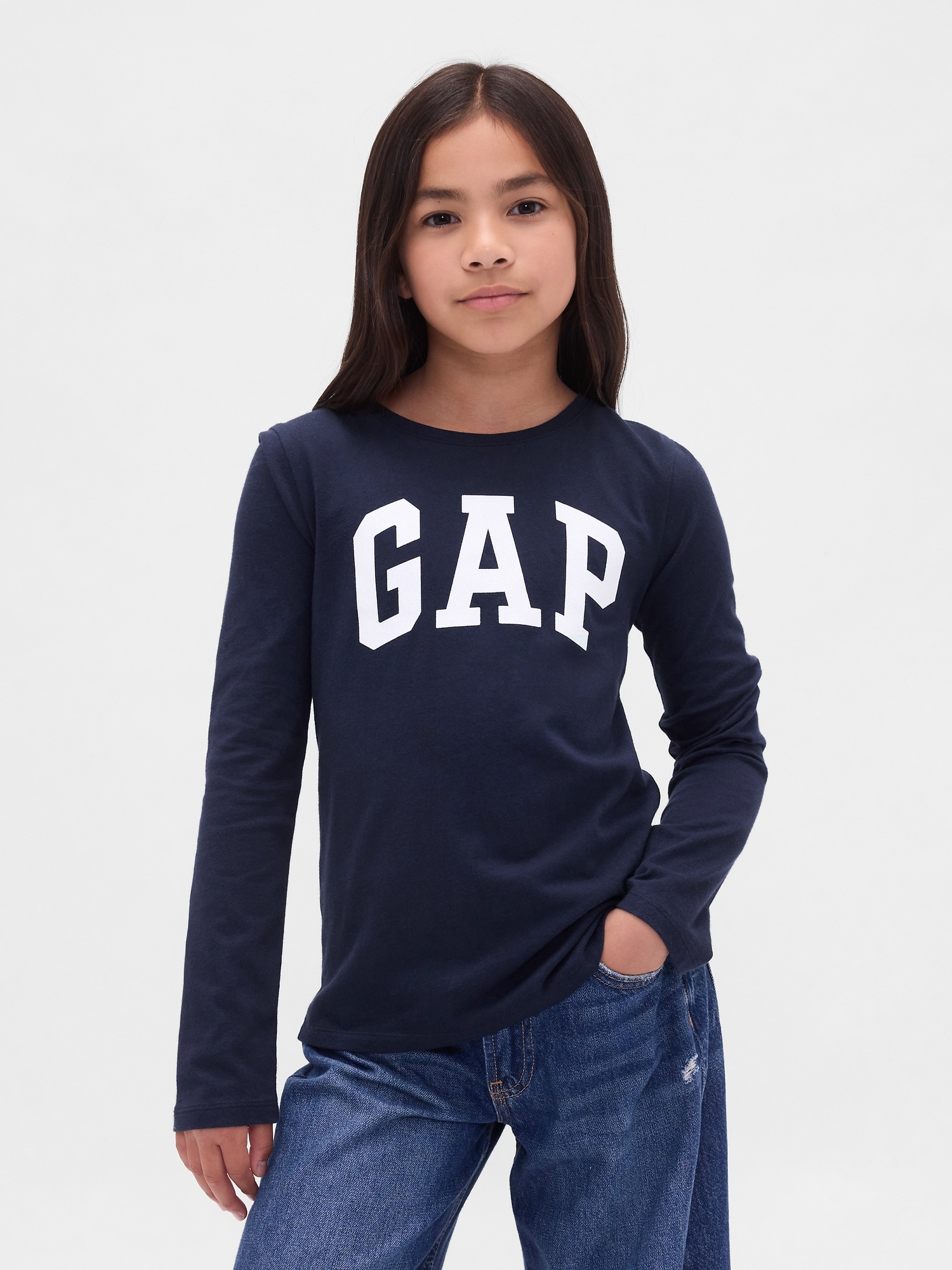 GAP Children's T-shirt with logo - Girls