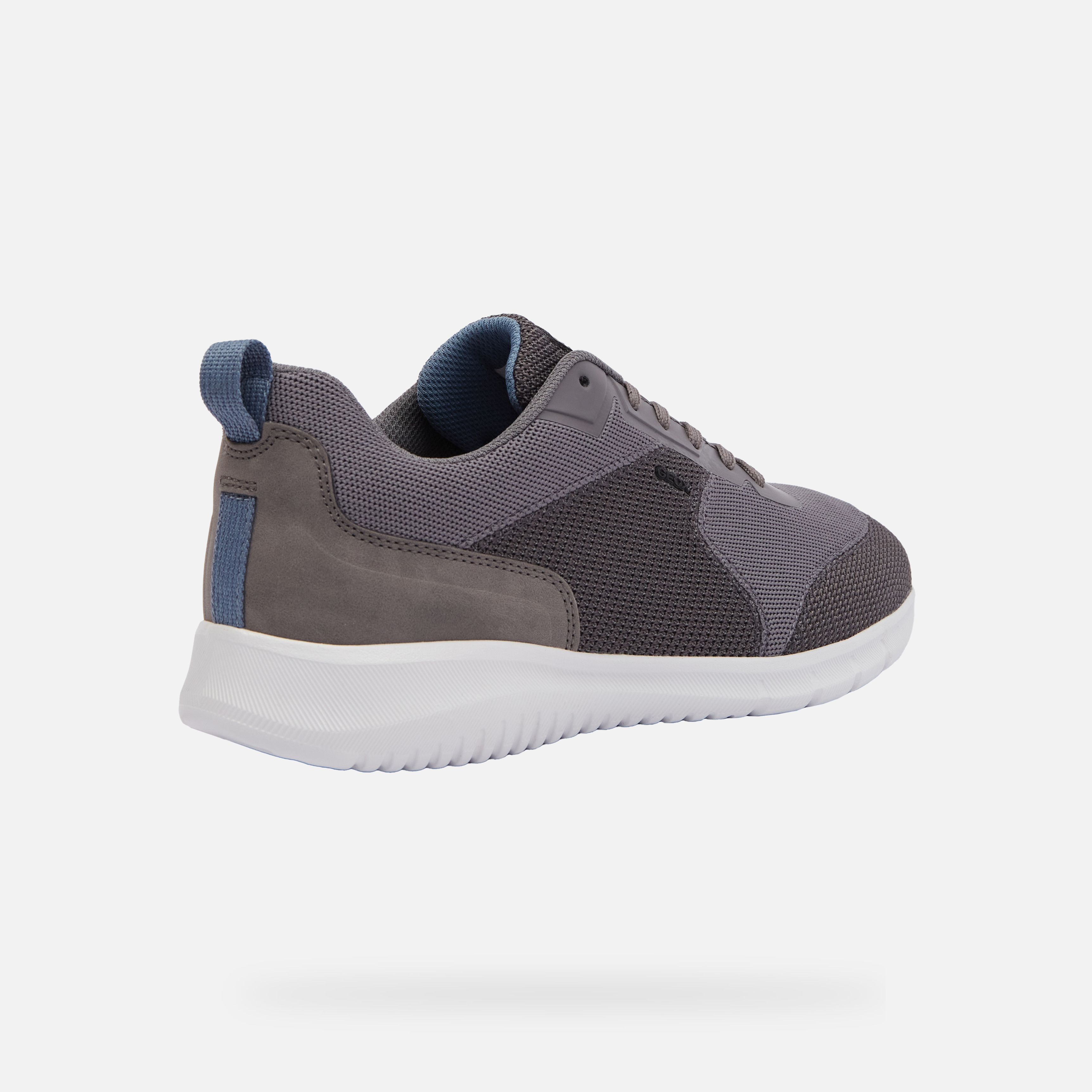 Dark grey men's sneakers Geox Monreale - Men's
