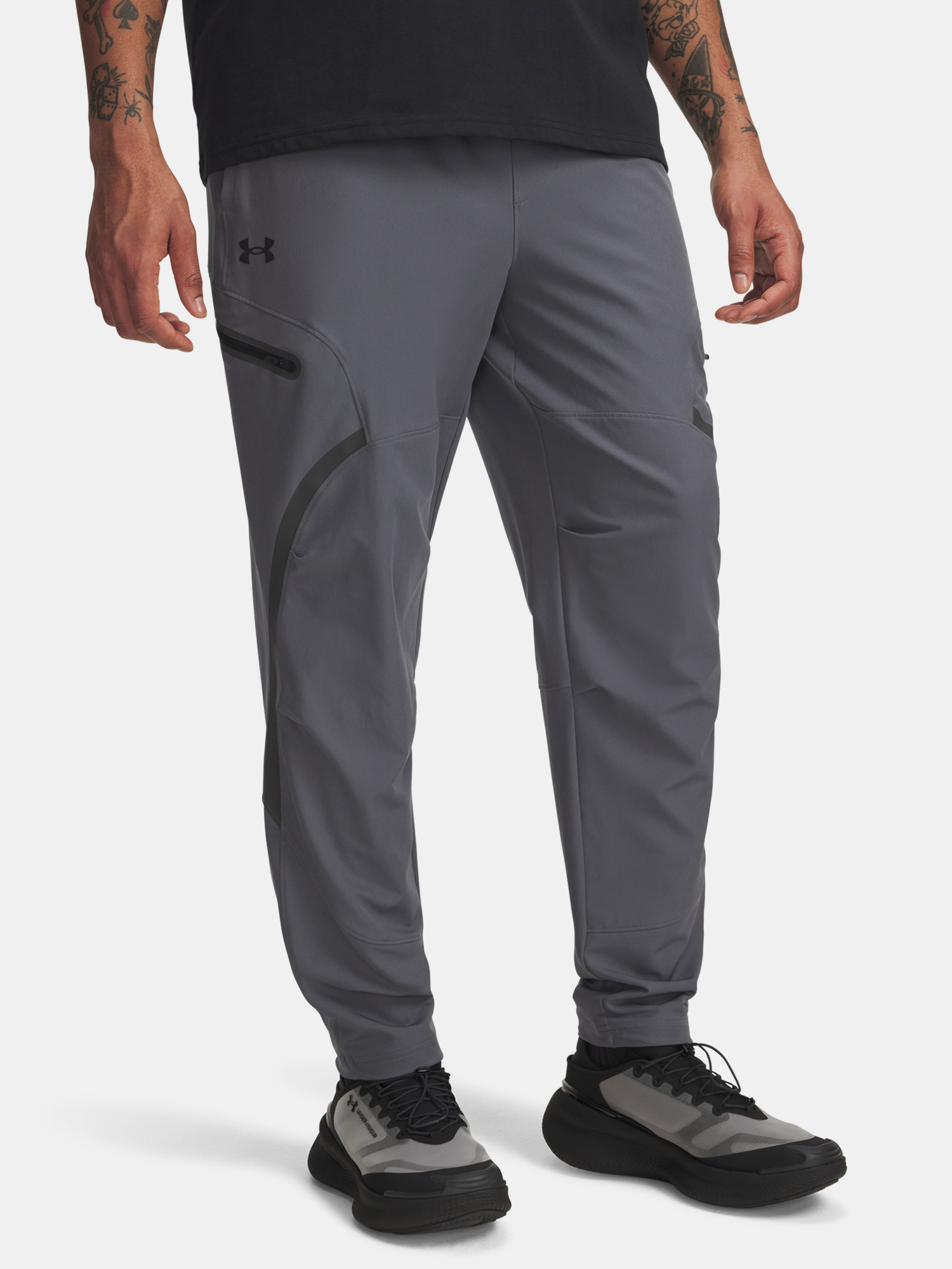 Men&#039;s Under Armour UA Unstoppable Cargo Pant-GRY Sports Trousers - Mens