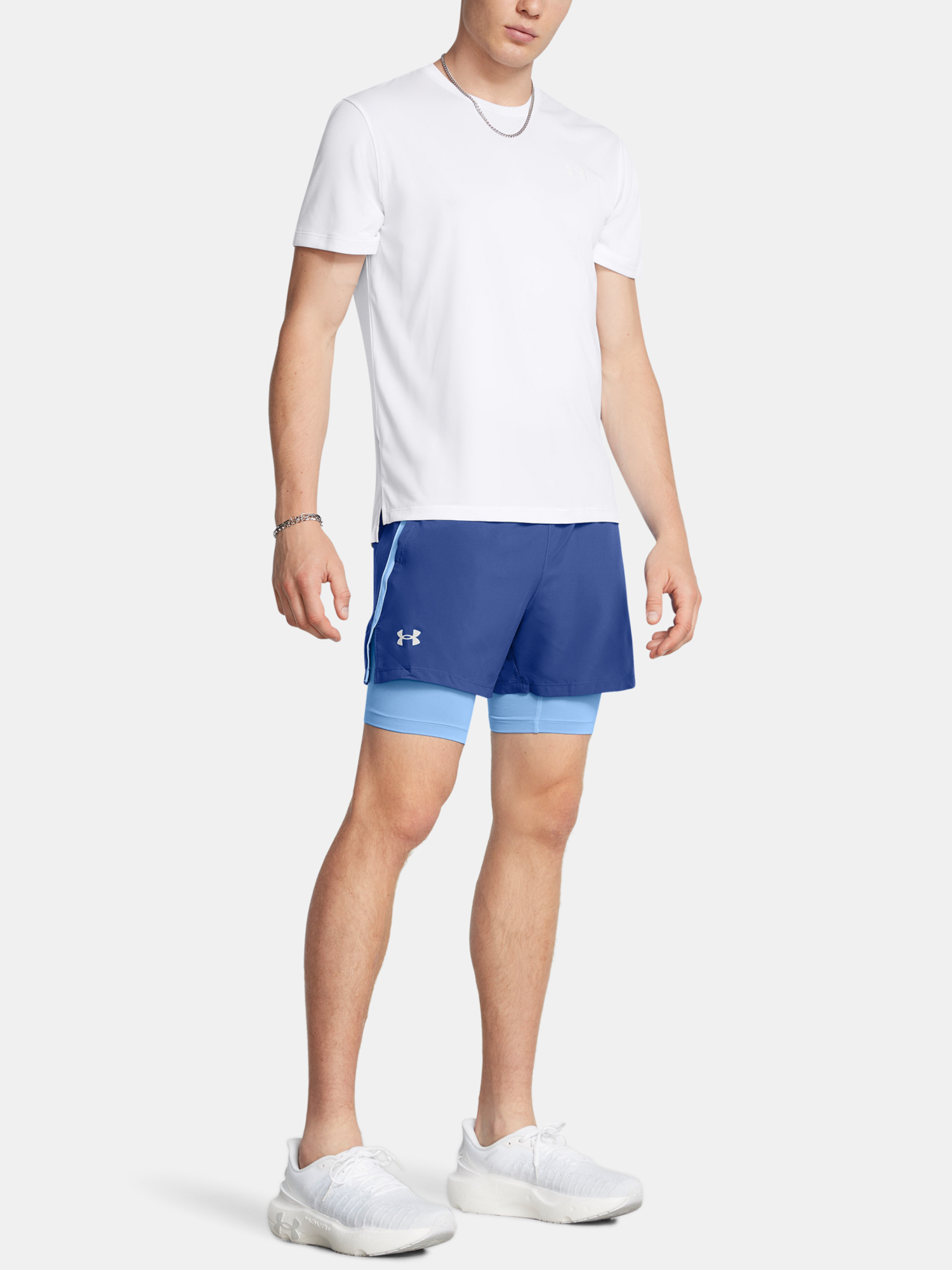 Under Armour Men&#039;s Shorts UA LAUNCH 5&#039;&#039; 2-IN-1 SHORTS - Men