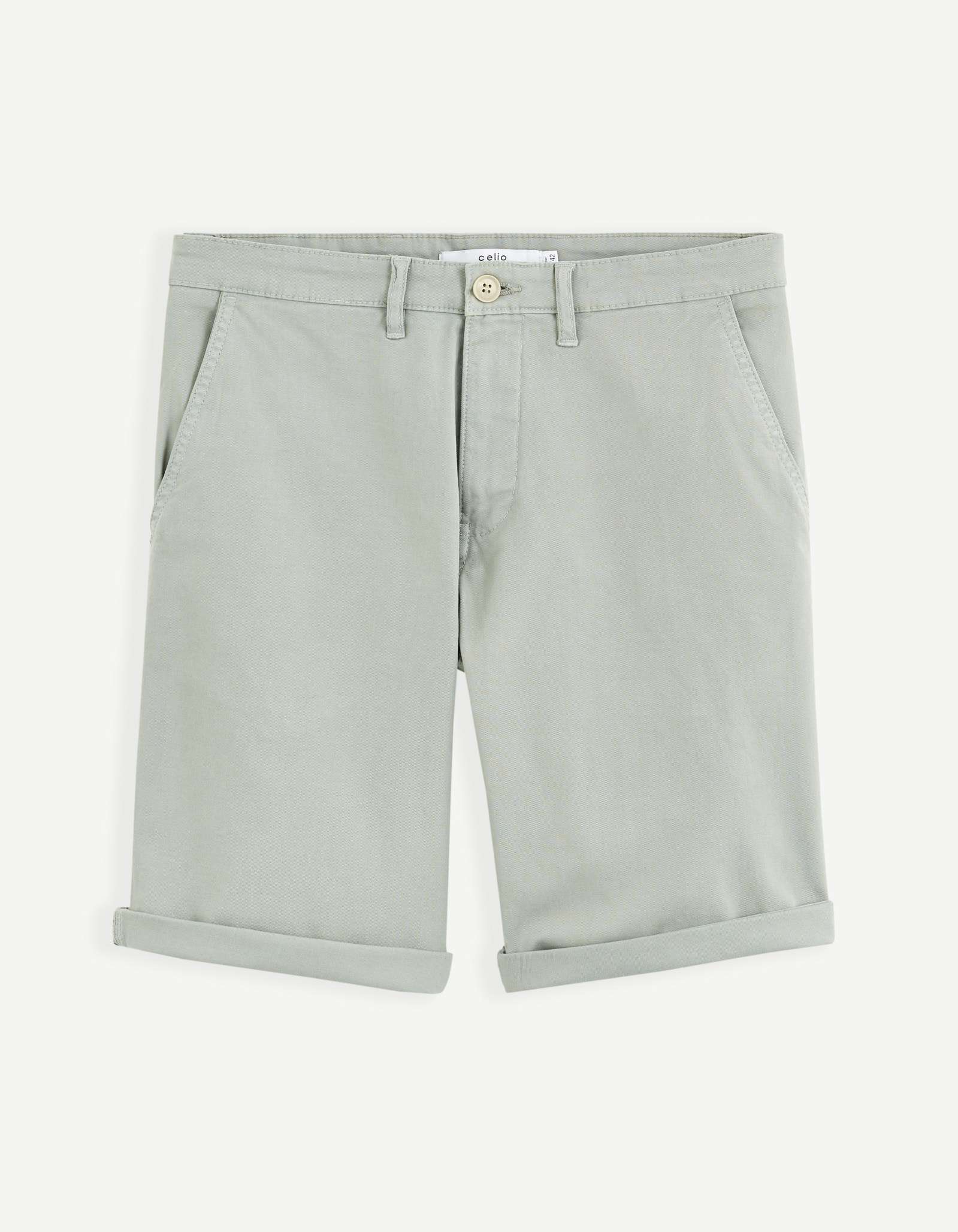 Pantaloni scurti pentru barbati Celio - verde deschis