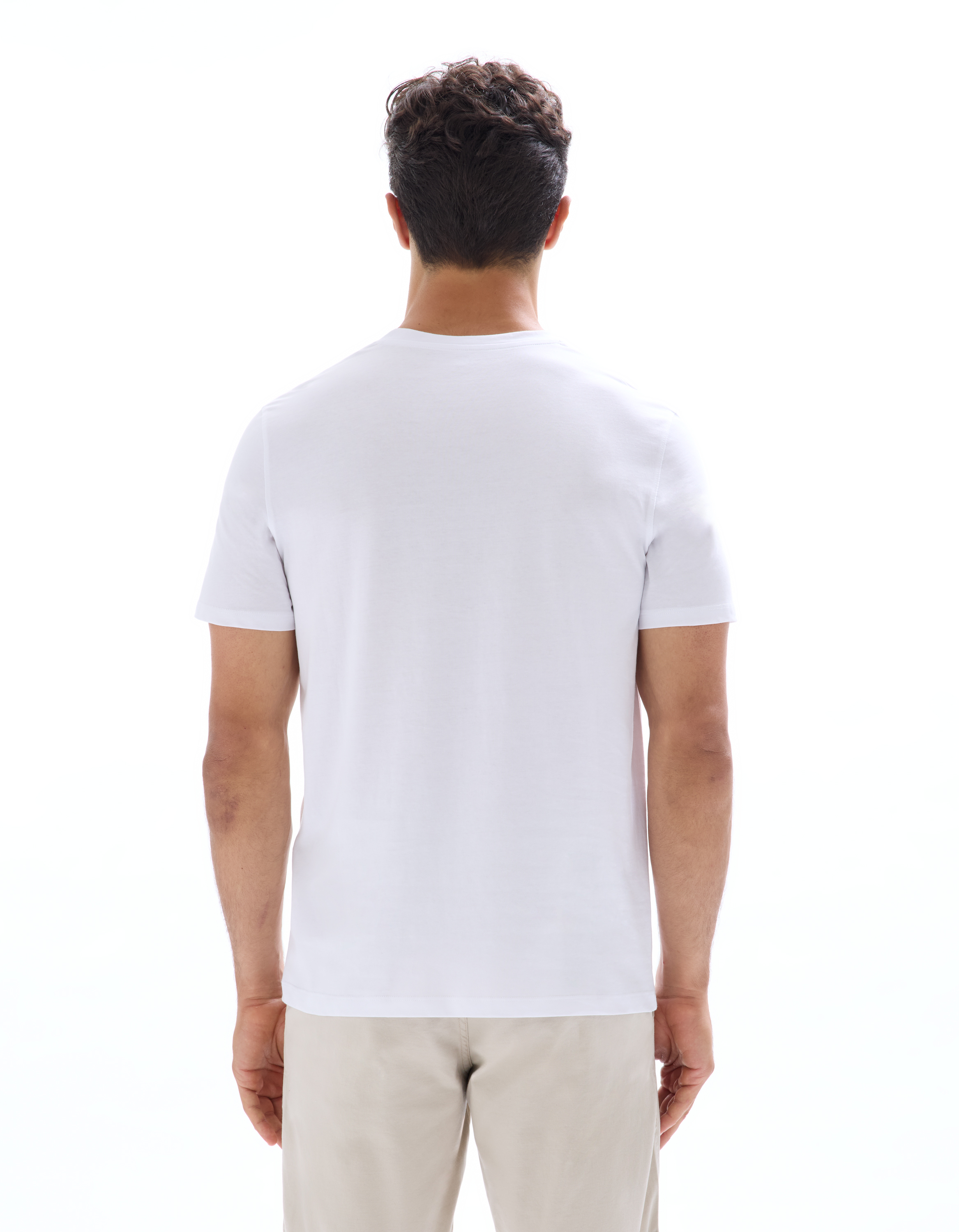 Topuri pentru barbati Celio - alb