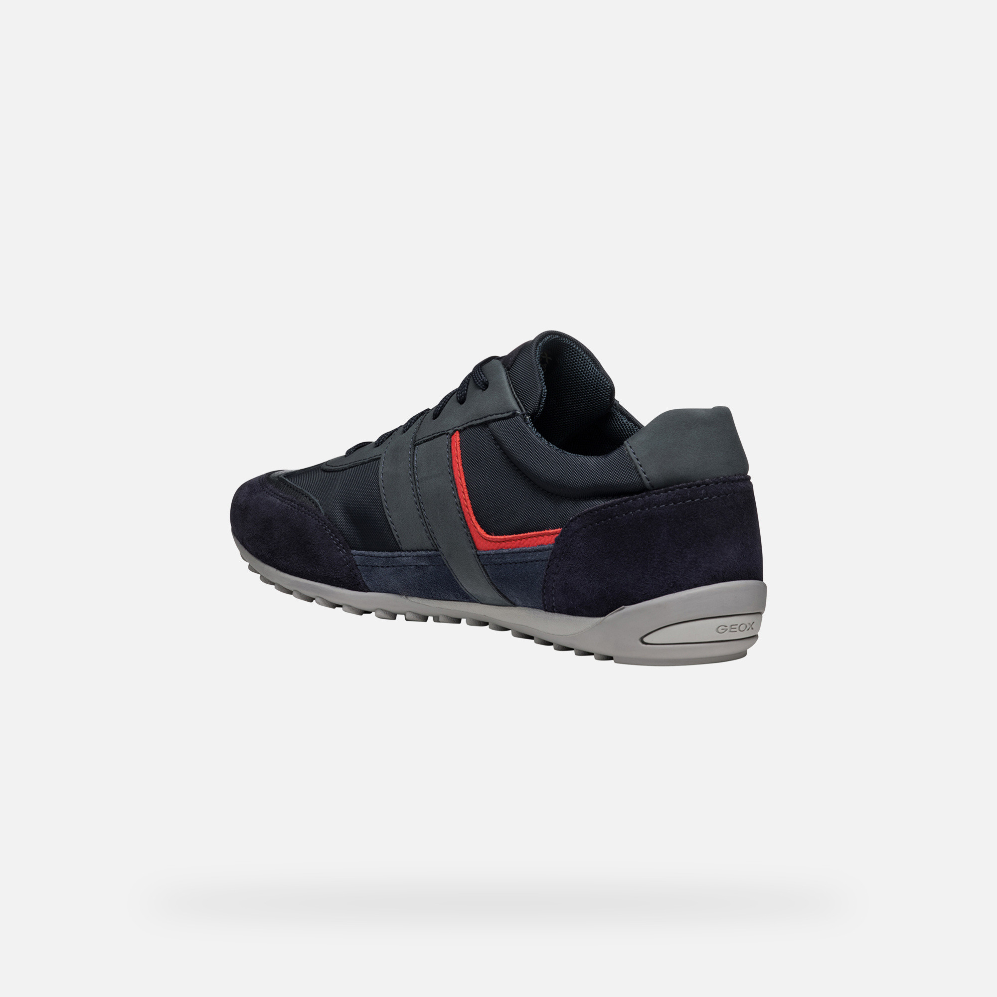 Dark blue men's sneakers Geox Wells - Men's