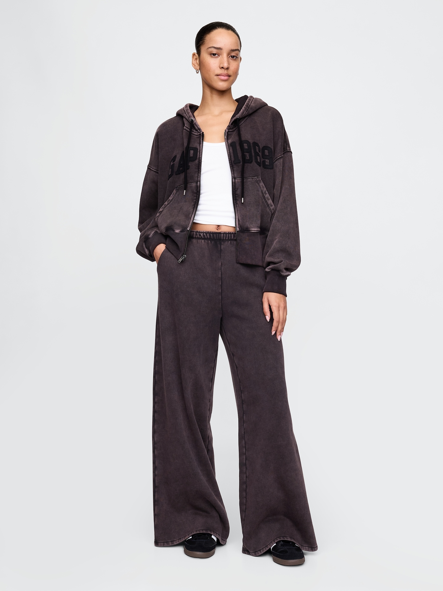 GAP Tepláky Vintage Soft Baggy - Dámské