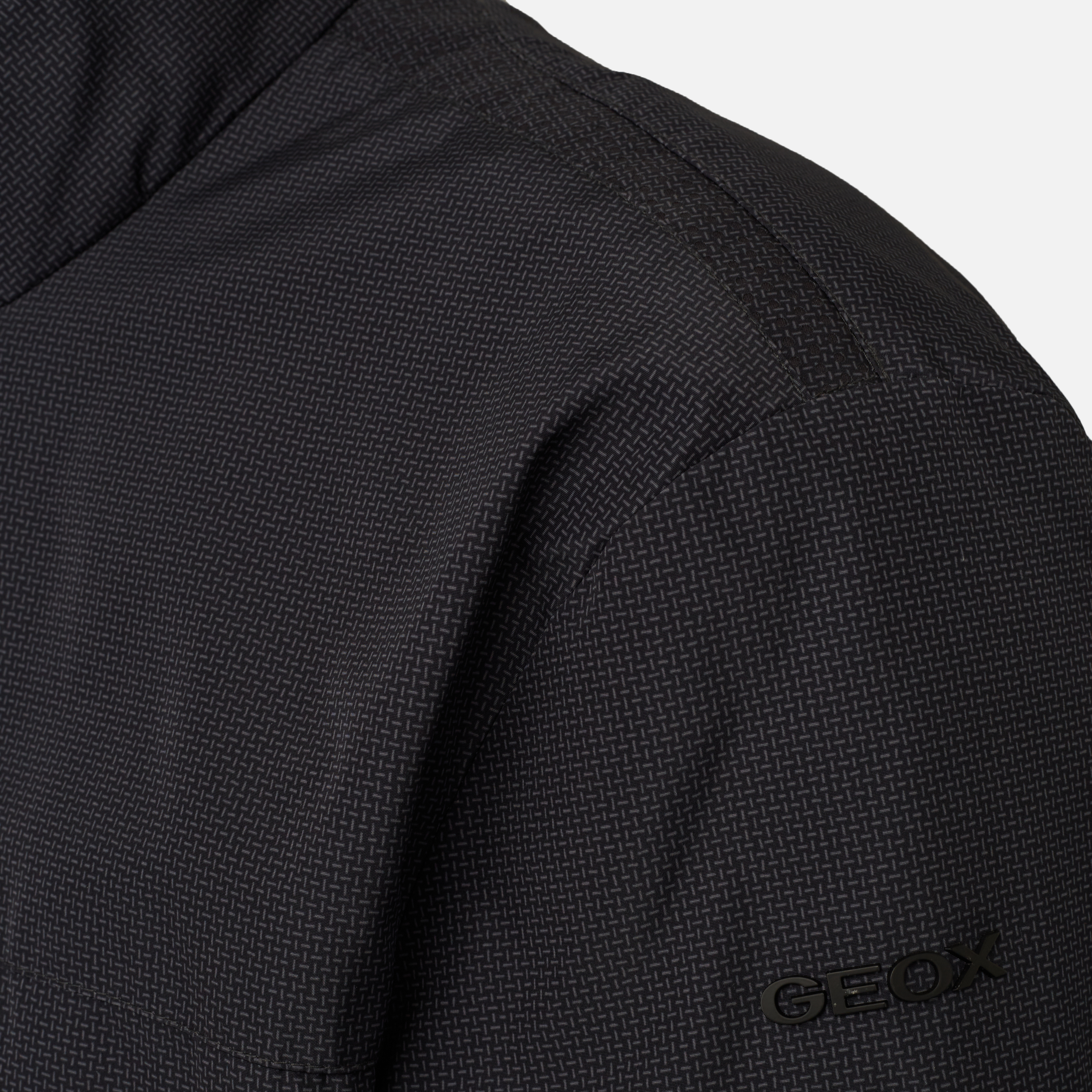 Dark grey men&#039;s jacket Geox Vincit - Men