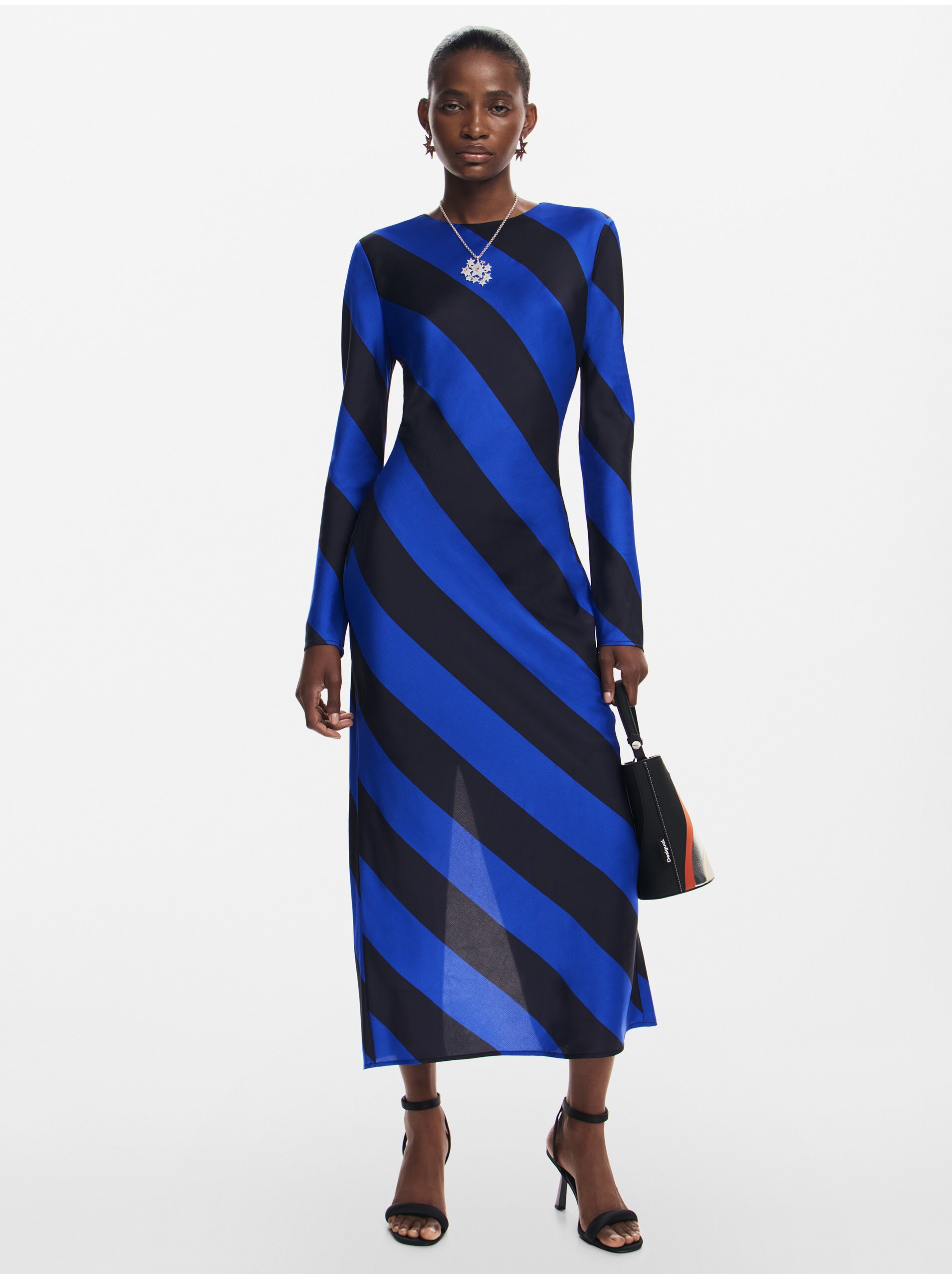 Women's striped dress Desigual Trinity - Women's