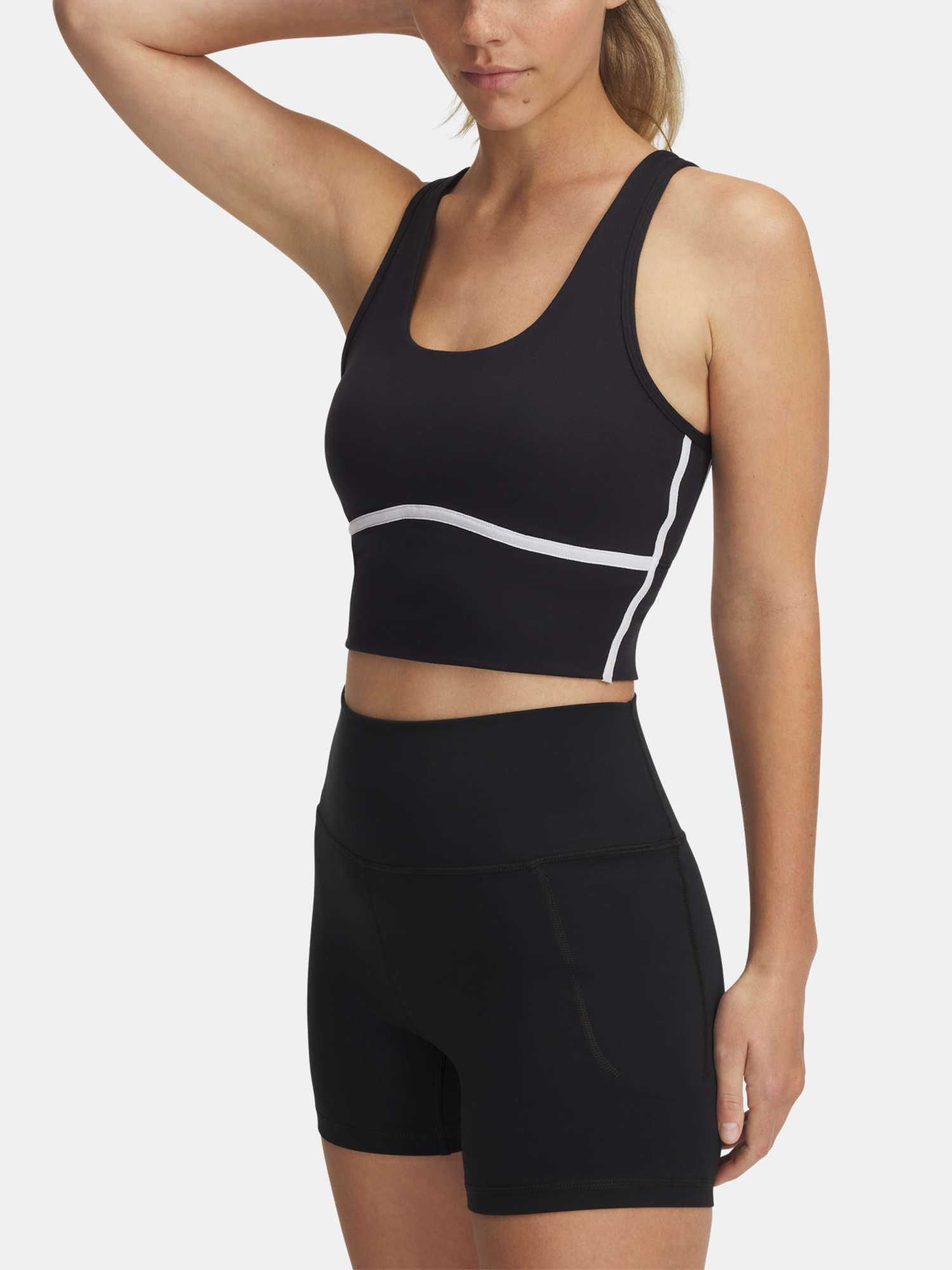 Women's tank top Under Armour Meridian Piped Crop Tank - Women's