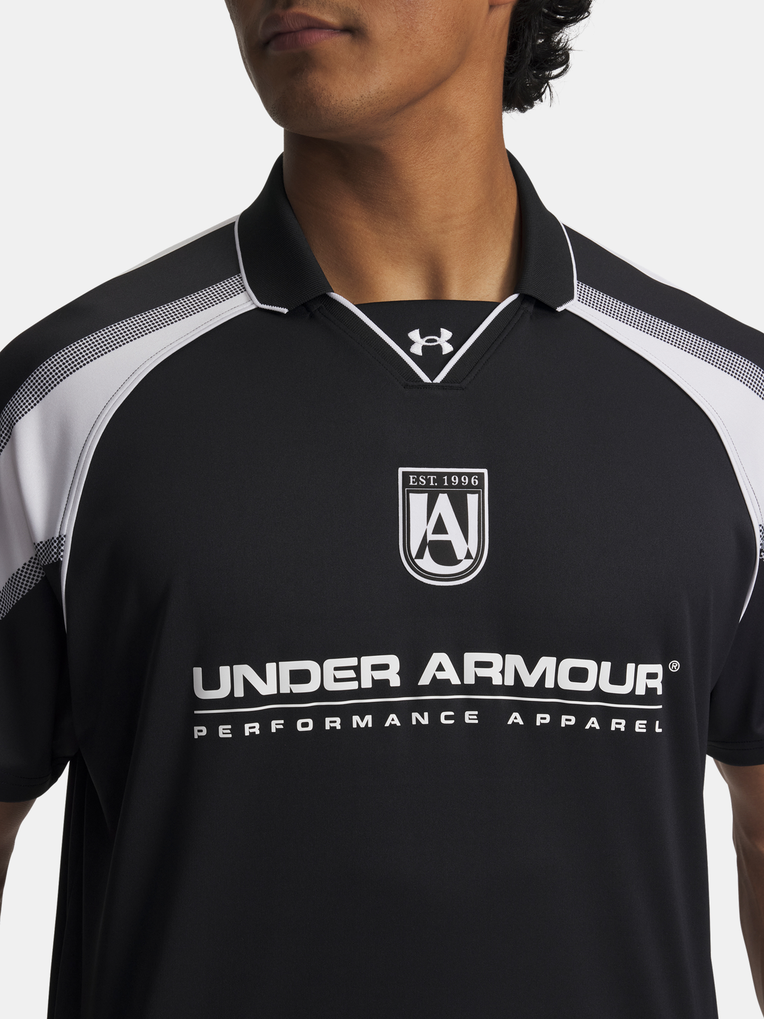 Men's T-shirt Under Armour UA M 96 Terrace Jersey SS-BLK - Men