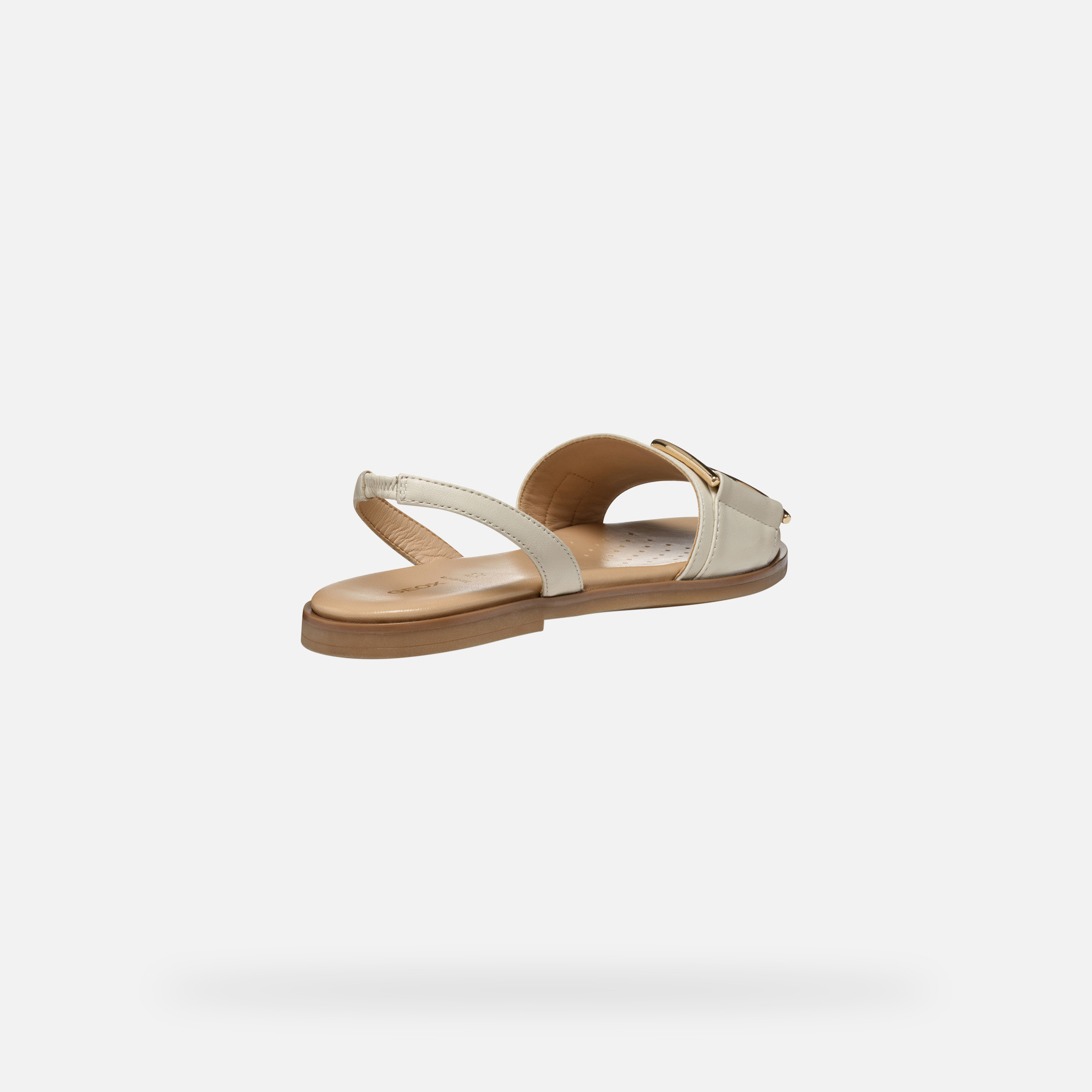 Cream women&#039;s sandals Geox Naileen - Women&#039;s